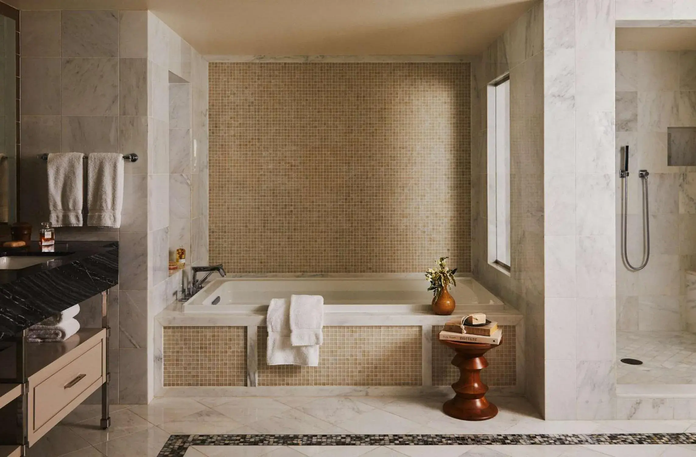 Bathroom in L'Ermitage Beverly Hills Bathroom in L'Ermitage Beverly Hills