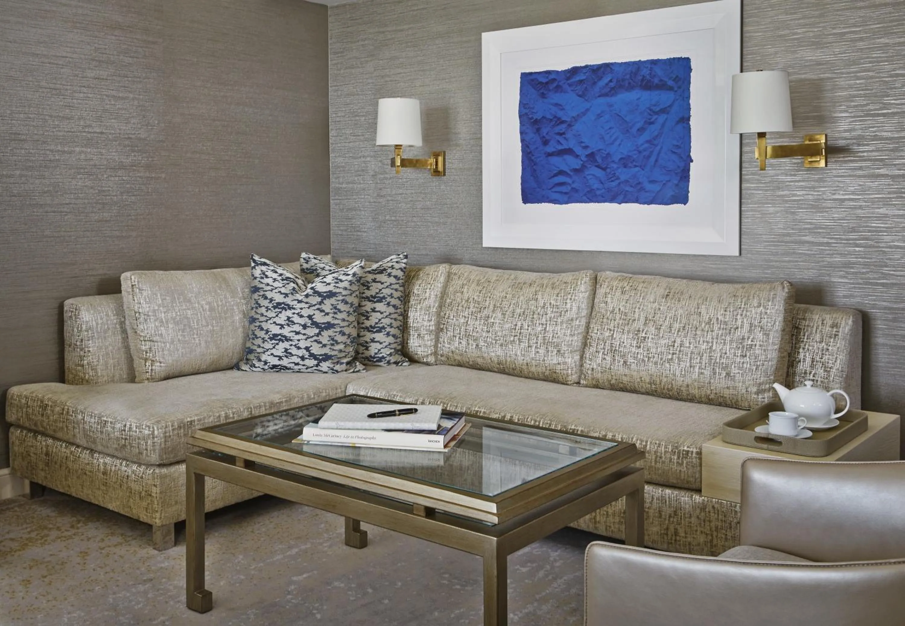 Seating area in L'Ermitage Beverly Hills