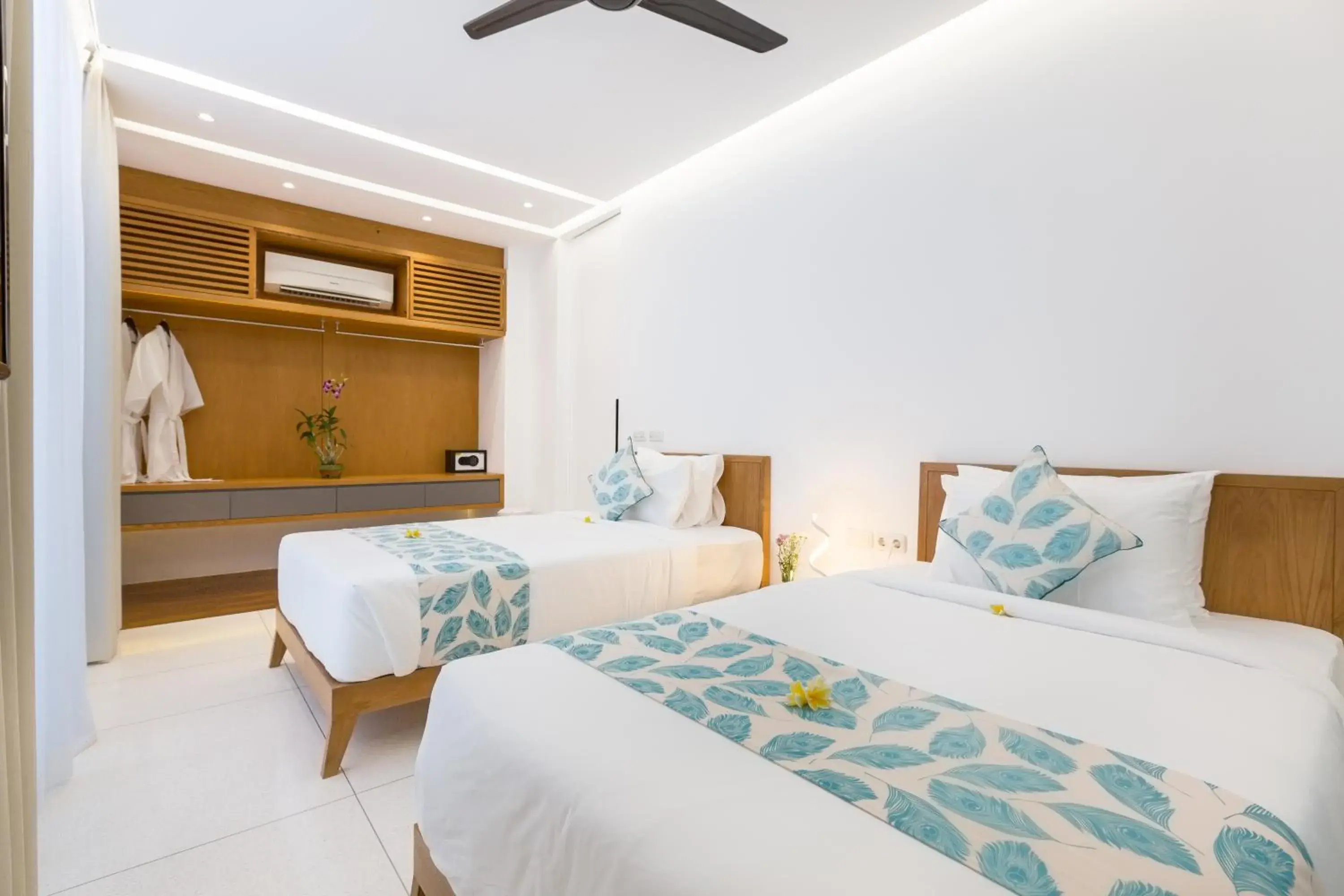 Three-Bedroom Villa with Private Pool in Villa Damar Canggu by Nagisa Bali Three-Bedroom Villa with Private Pool in Villa Damar Canggu by Nagisa Bali