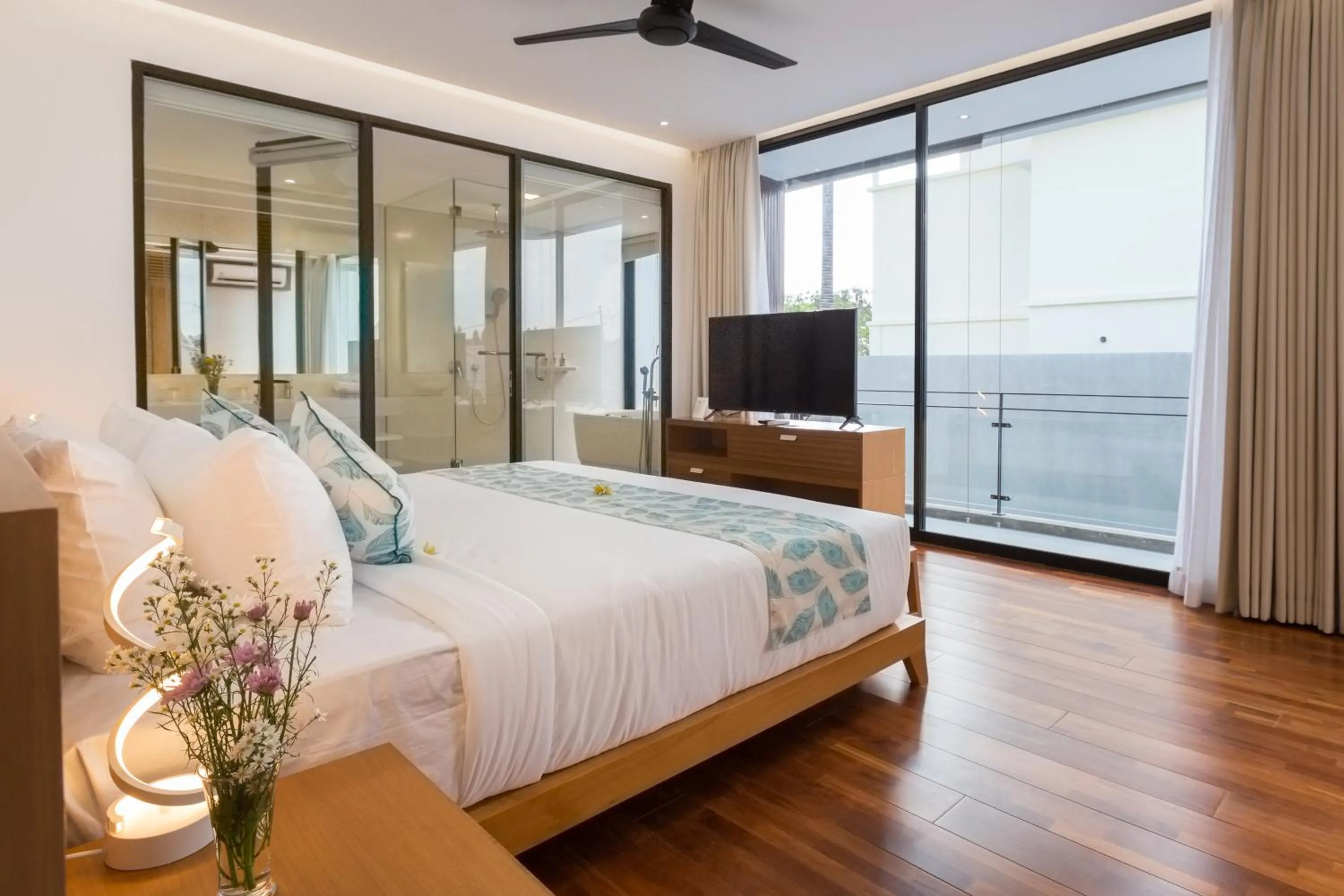 Bed in Villa Damar Canggu by Nagisa Bali