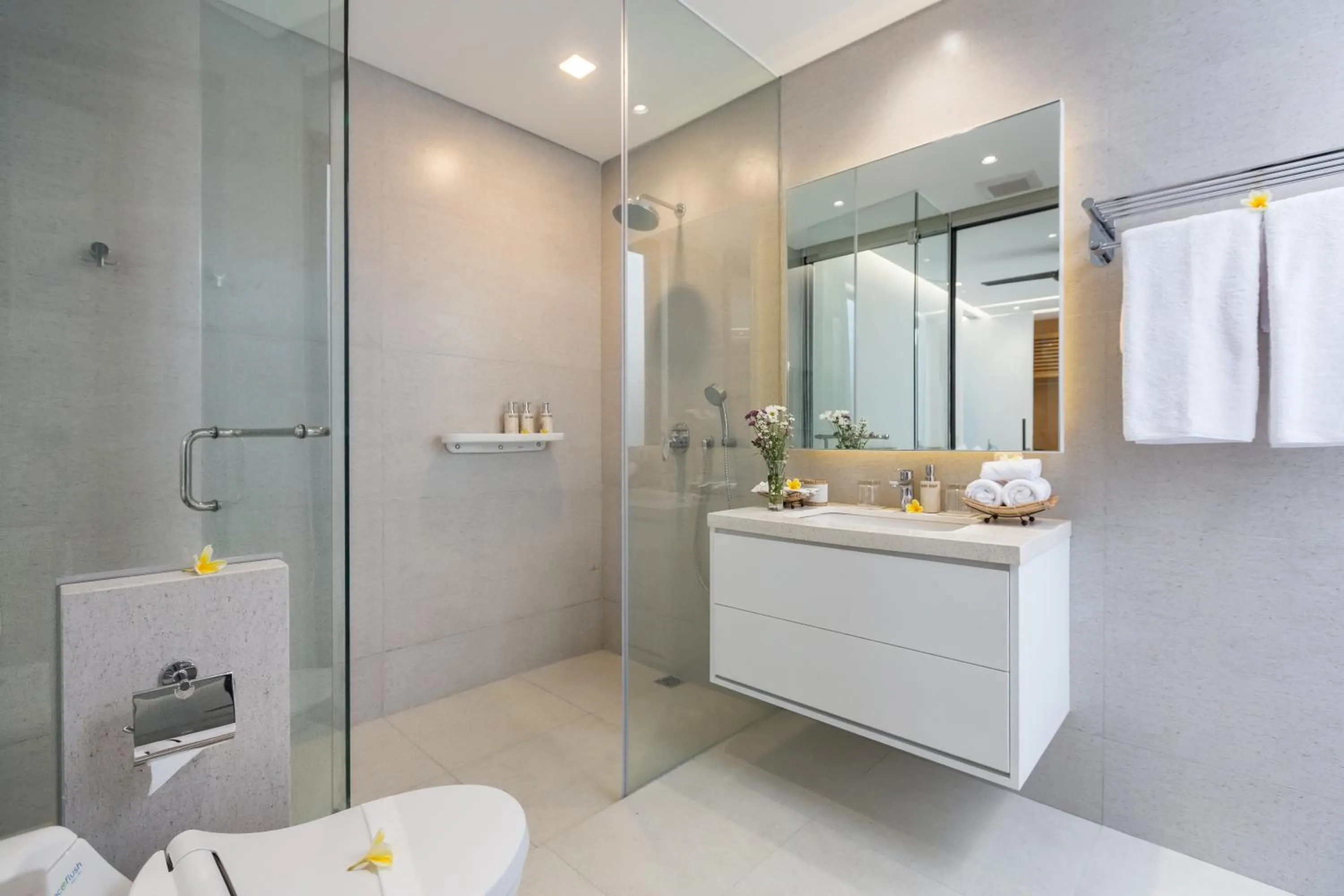 Shower in Villa Damar Canggu by Nagisa Bali