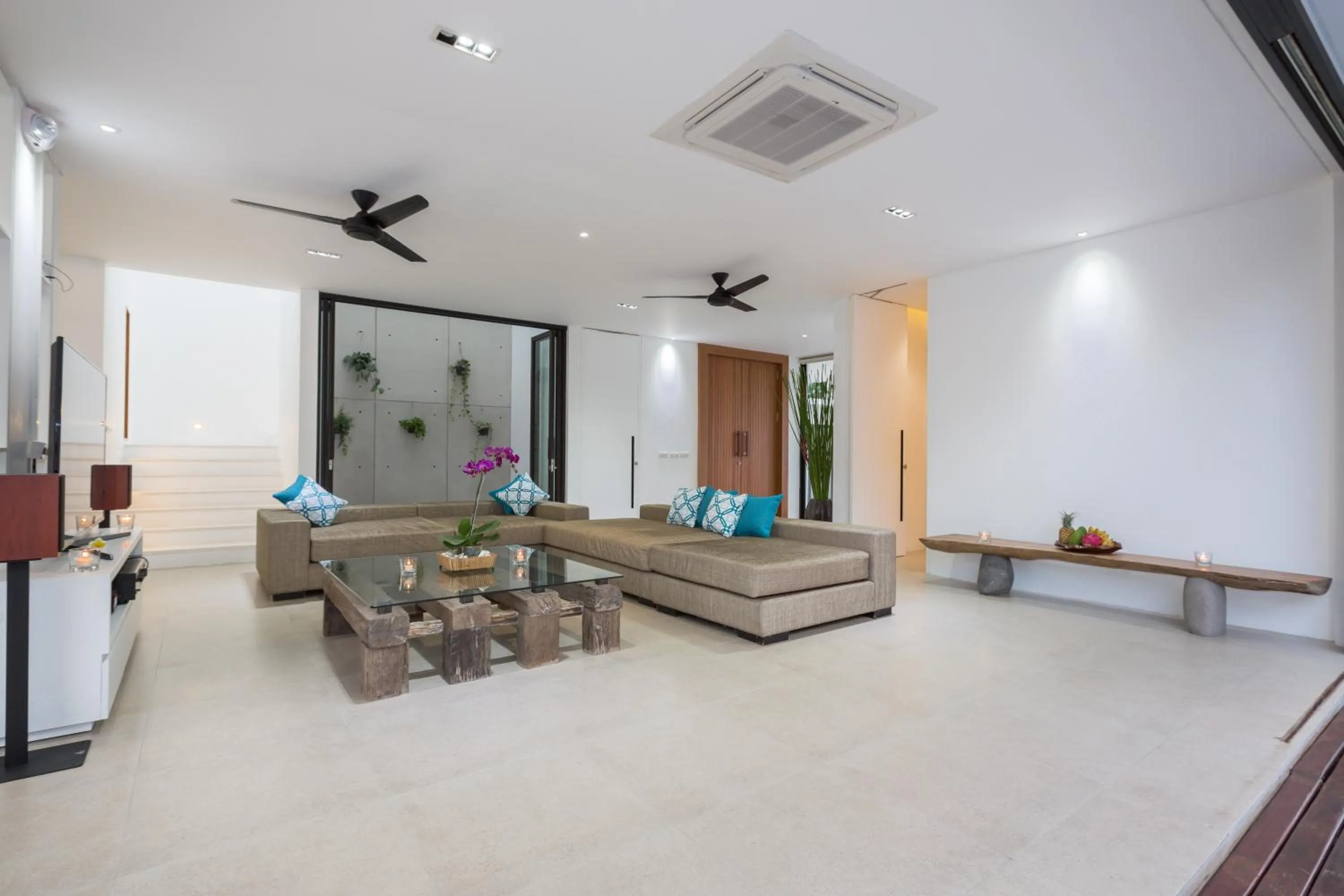 Living room in Villa Damar Canggu by Nagisa Bali