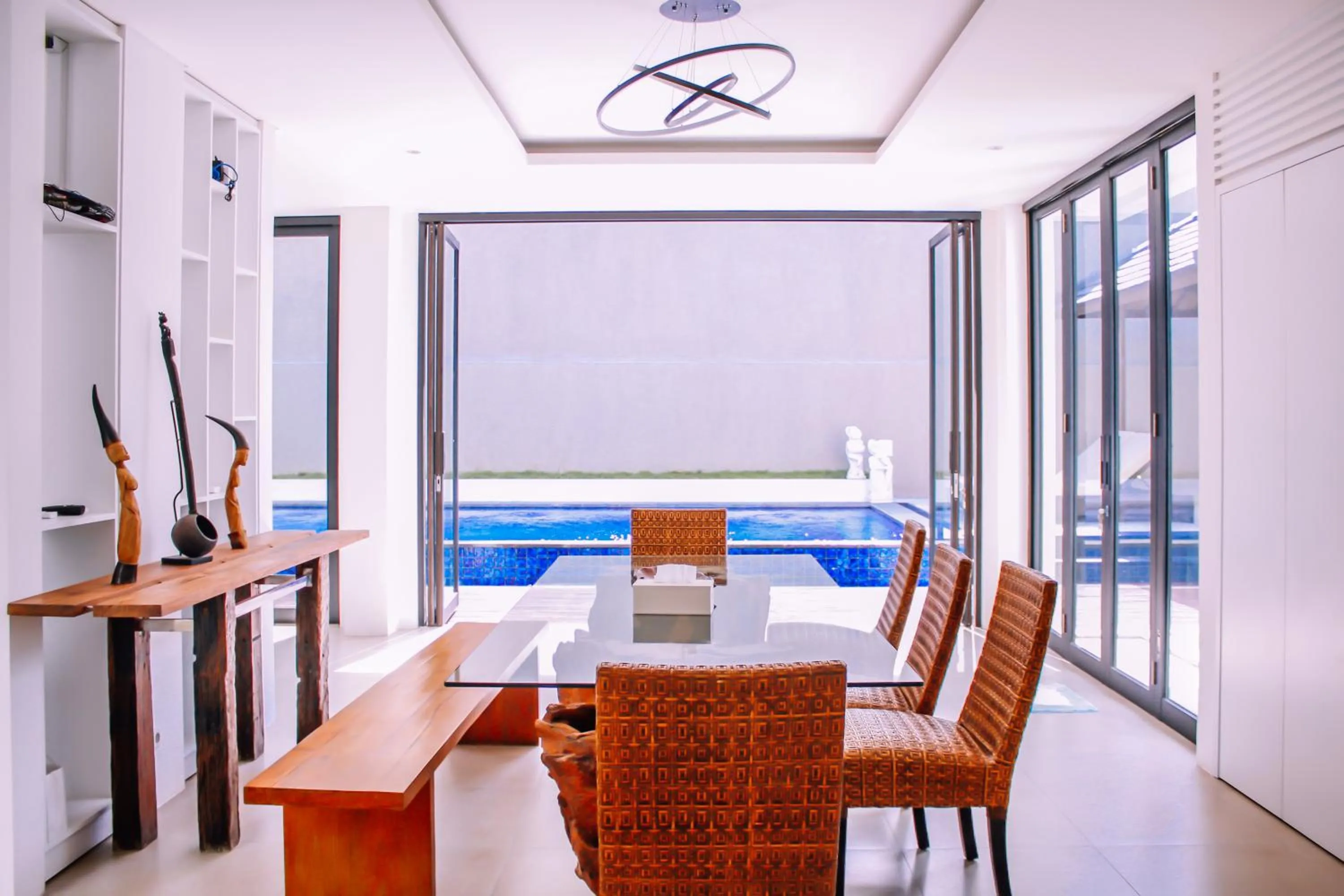 Dining area in Villa Damar Canggu by Nagisa Bali