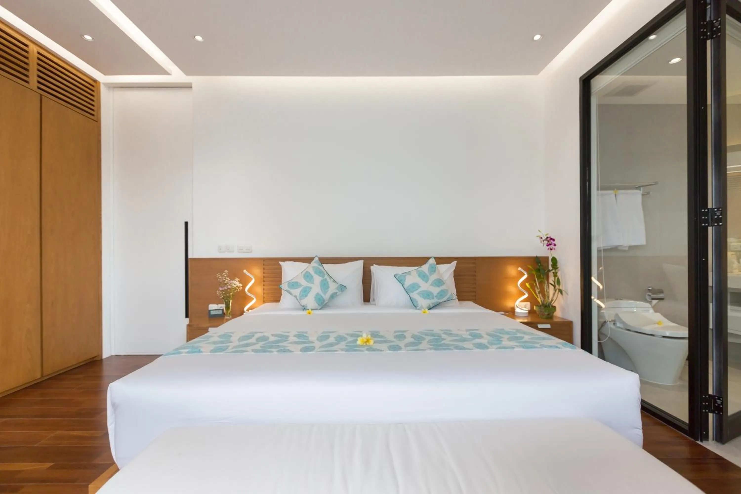Bed in Villa Damar Canggu by Nagisa Bali
