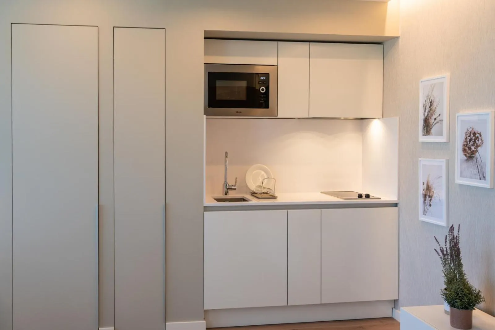 Kitchen or kitchenette in Hotel Rural Tierras del Cid