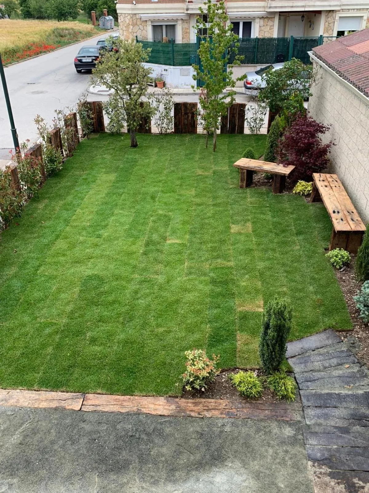 Garden in Hotel Rural Tierras del Cid
