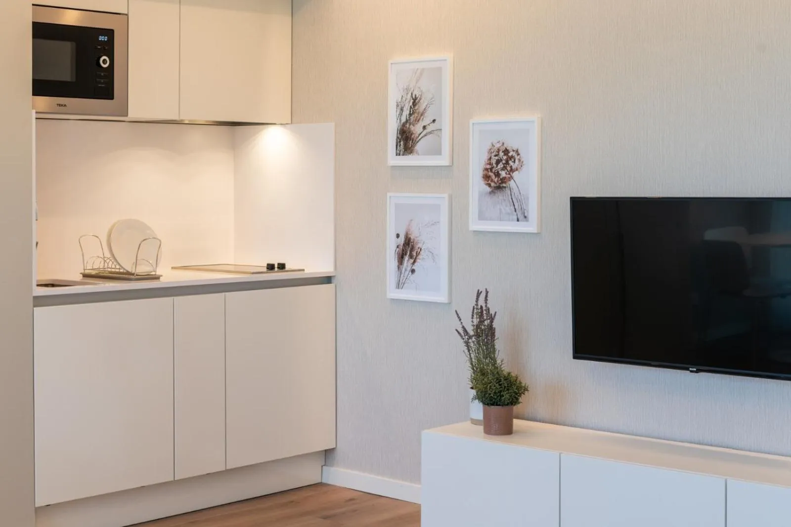 Kitchen or kitchenette in Hotel Rural Tierras del Cid