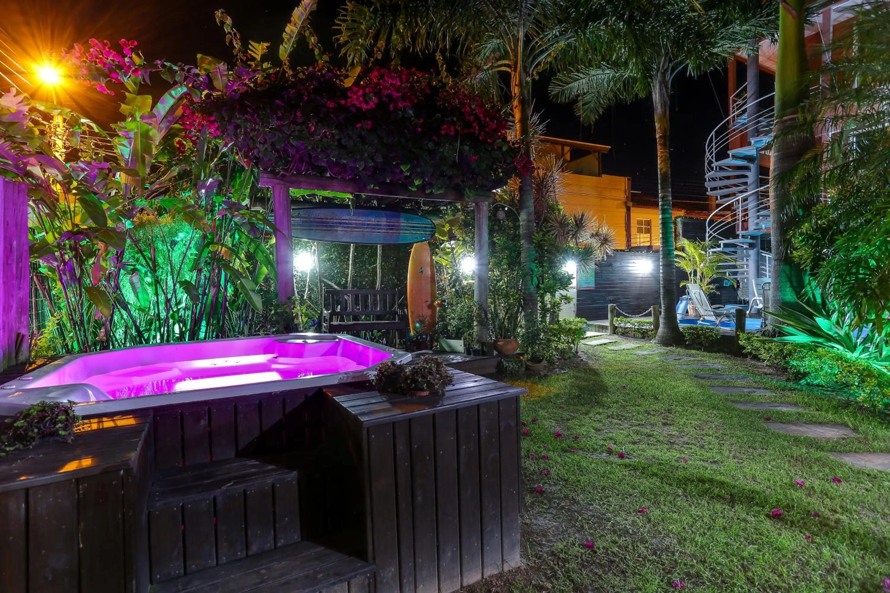 Garden in Pousada Praia dos Ingleses