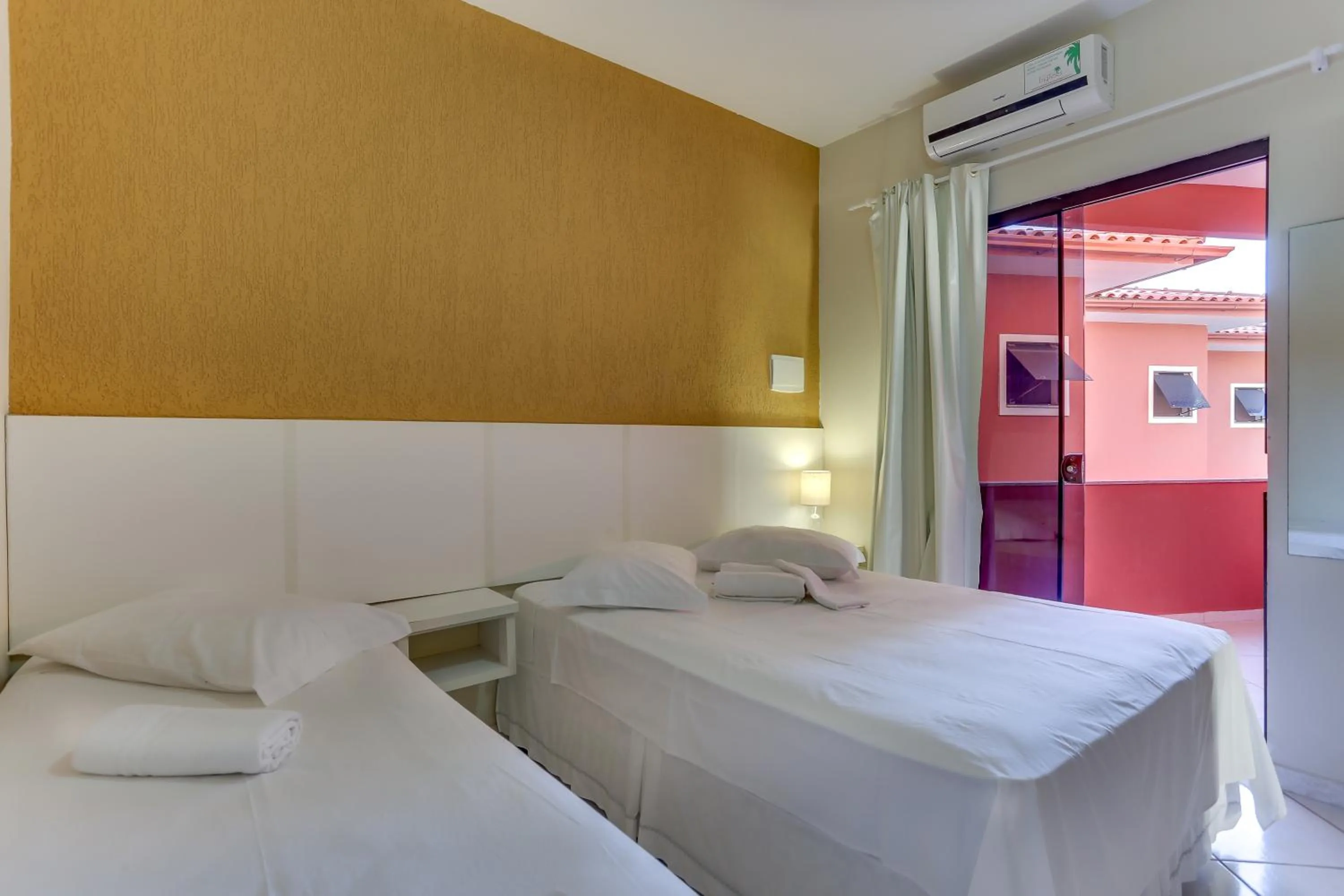 Bed in Pousada Praia dos Ingleses