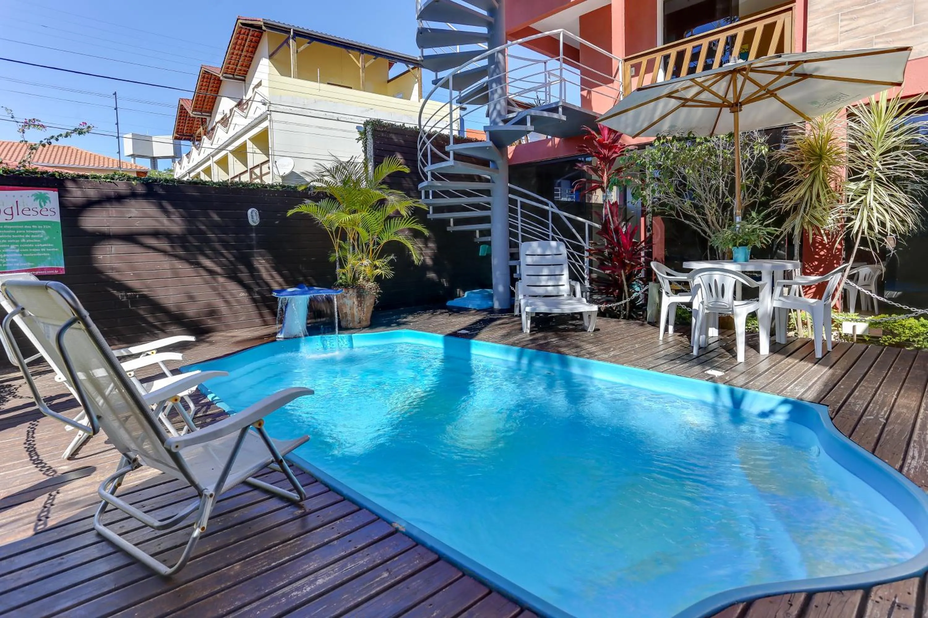 Property building in Pousada Praia dos Ingleses