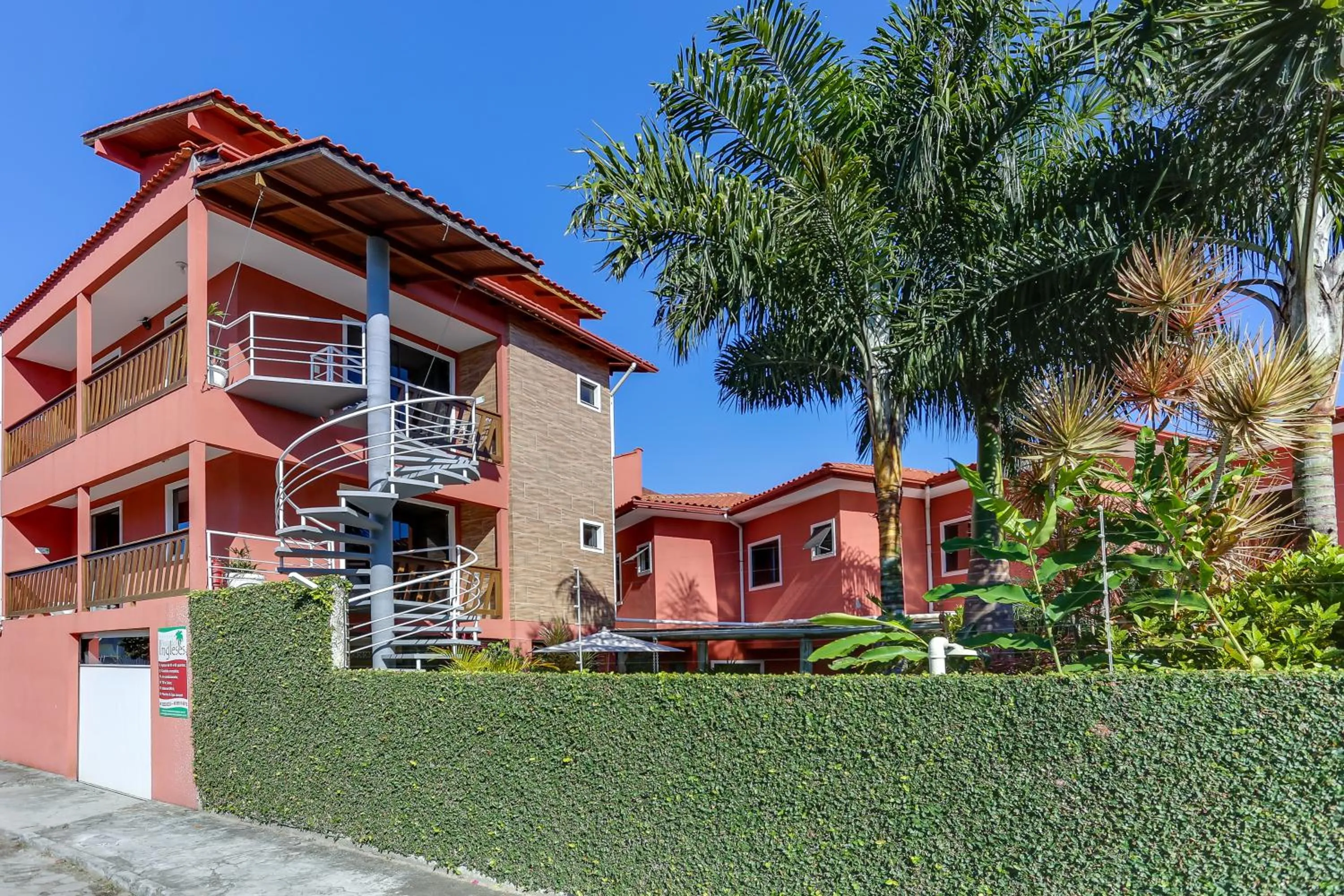 Property building in Pousada Praia dos Ingleses