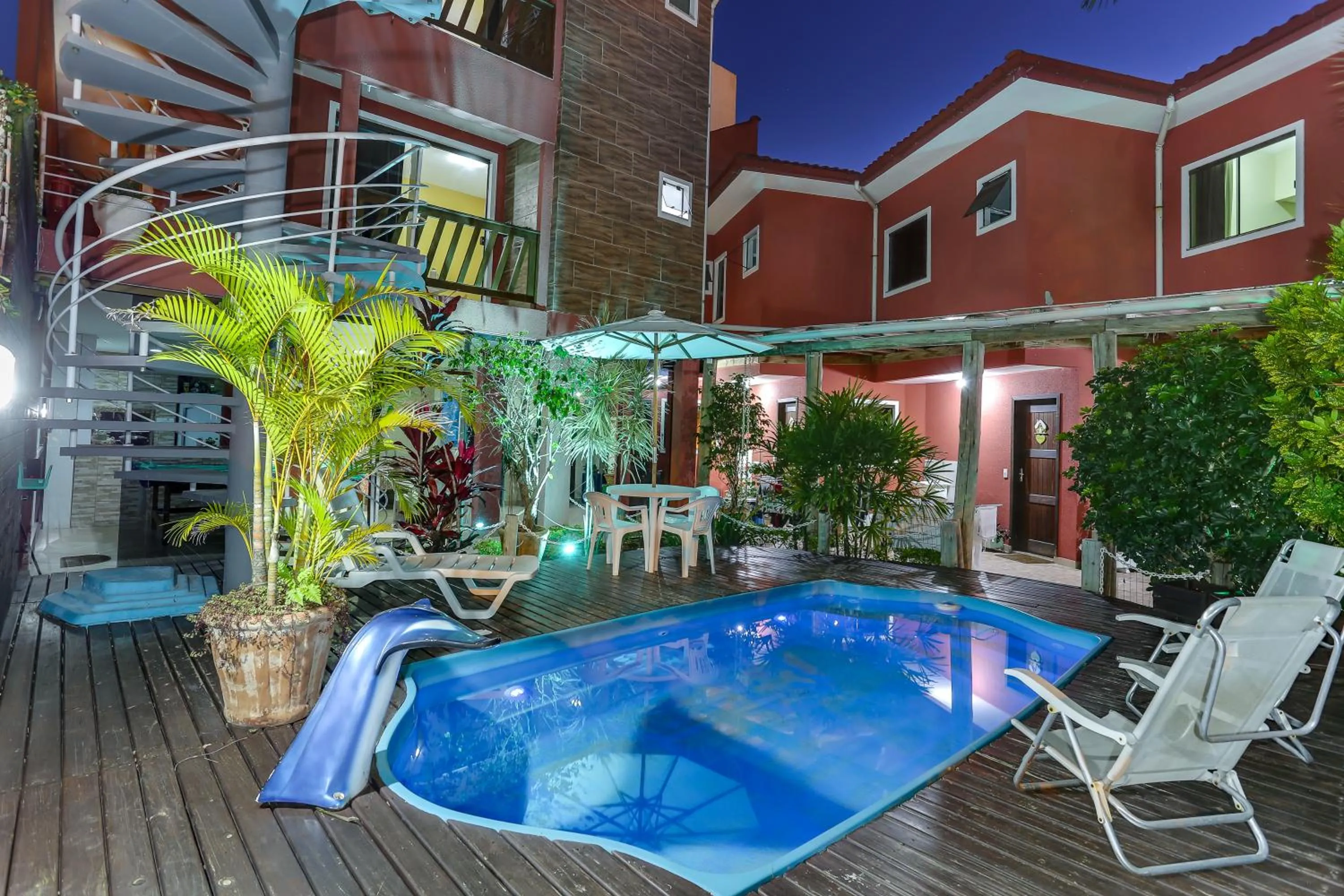 Property building in Pousada Praia dos Ingleses