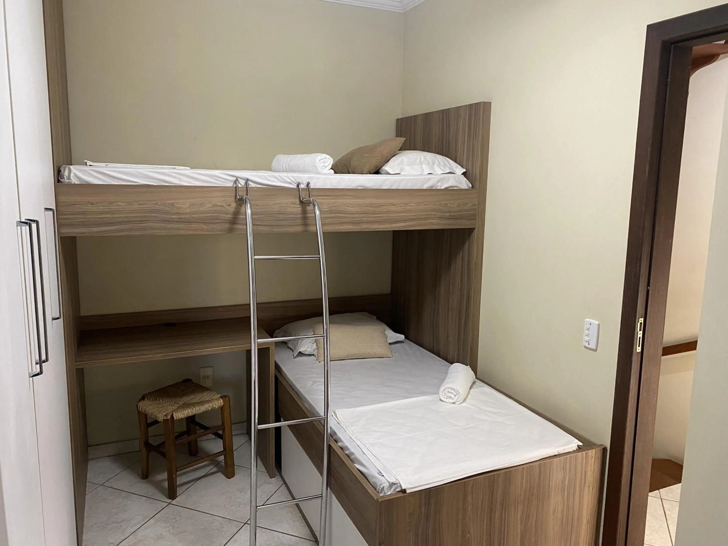 Bed in Pousada Praia dos Ingleses