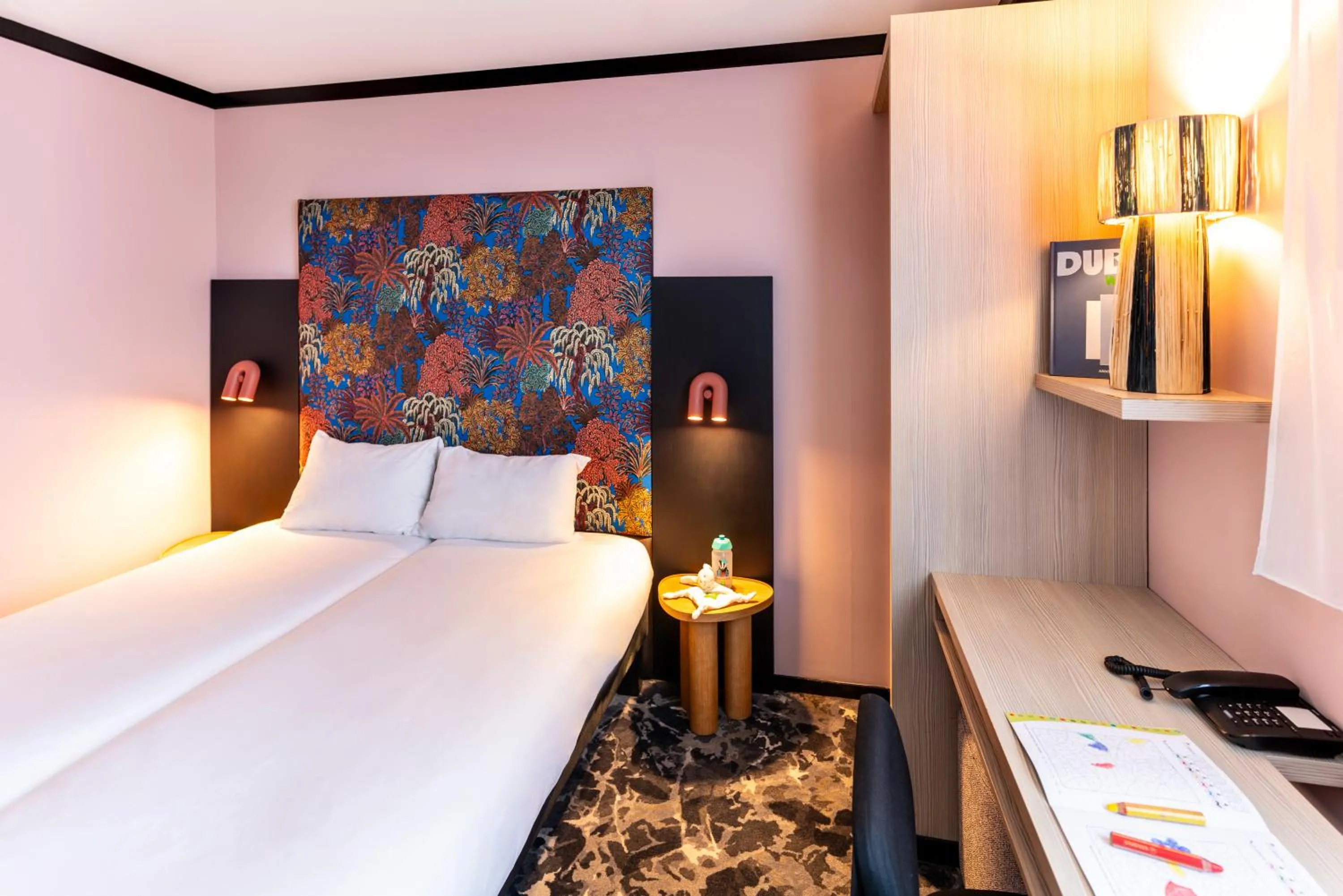 Bedroom, Bed in Ibis Styles Dijon Nord Valmy