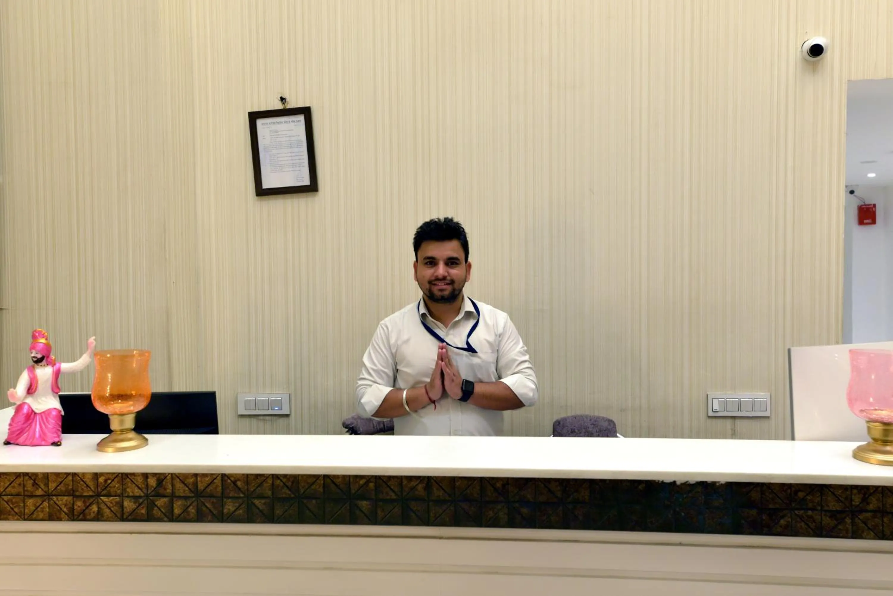 Lobby or reception in Hotel The Yellow