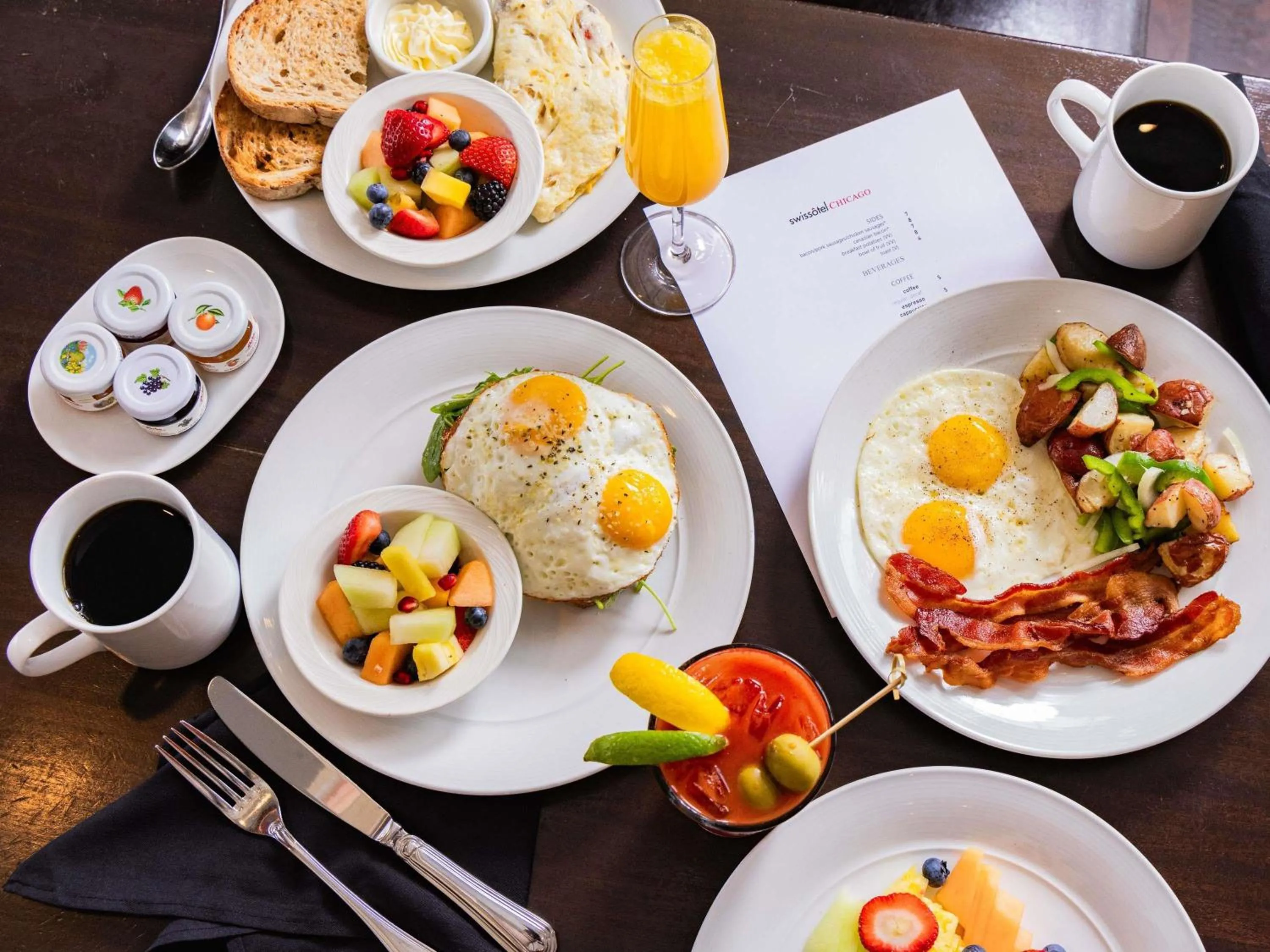 Breakfast in Swissotel Chicago