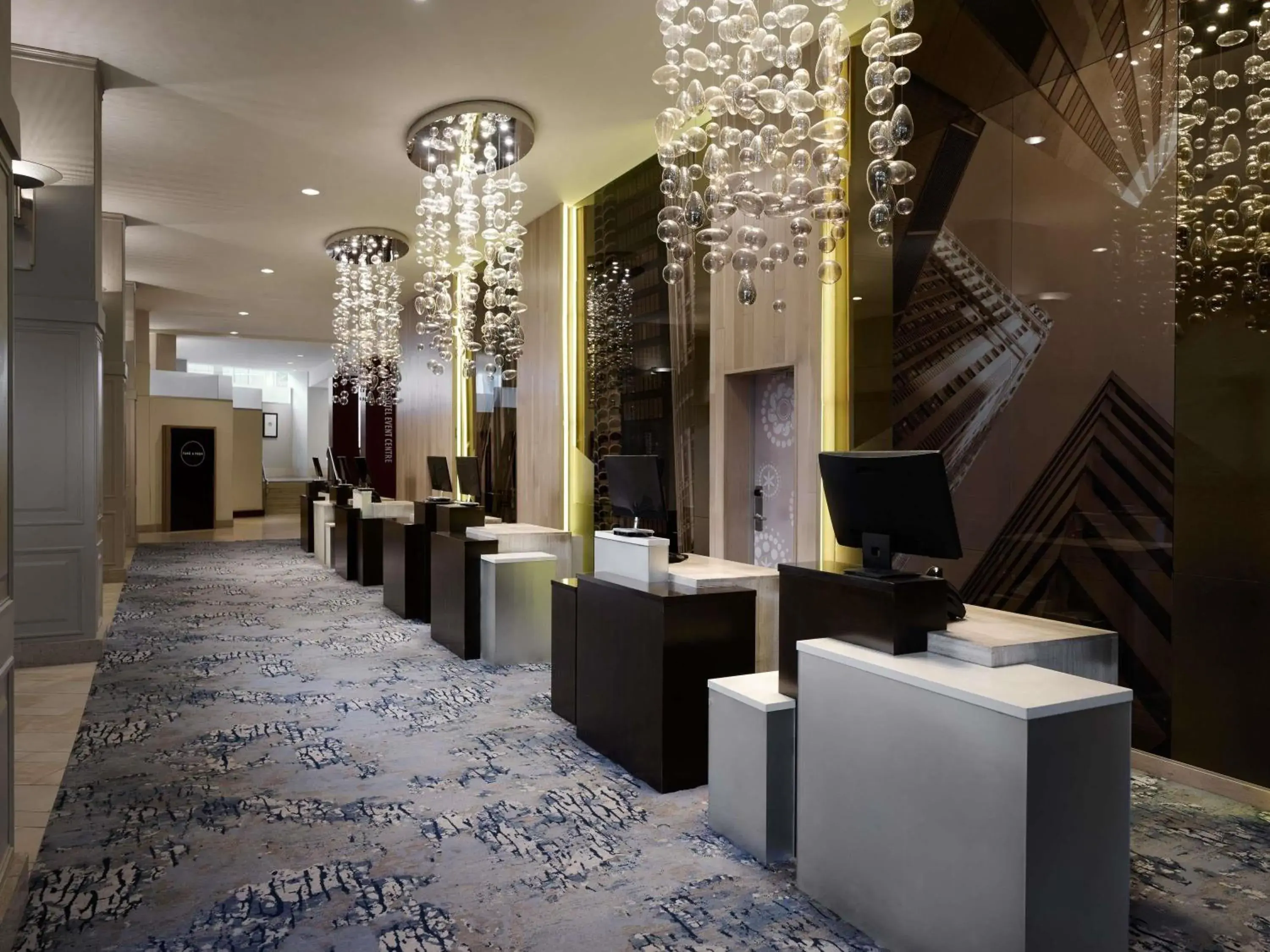 Property building in Swissotel Chicago Property building in Swissotel Chicago