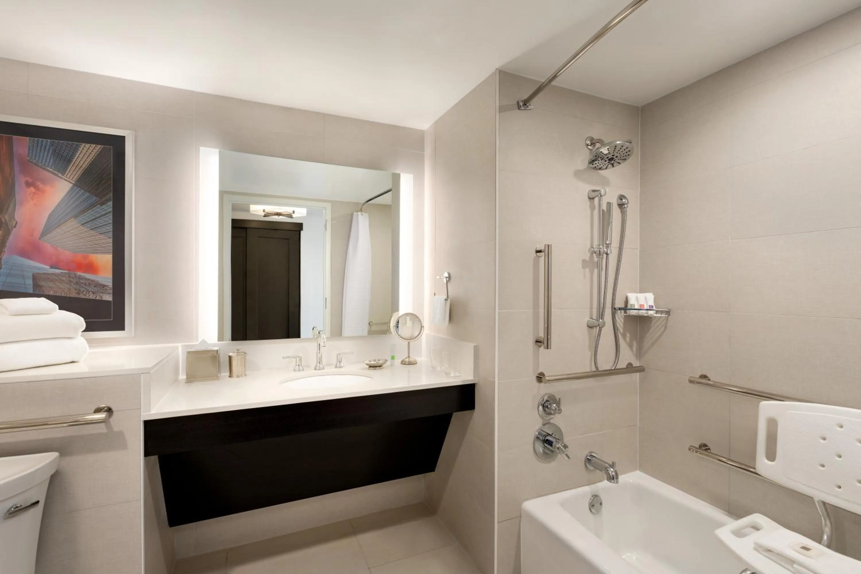 Bathroom in Swissotel Chicago