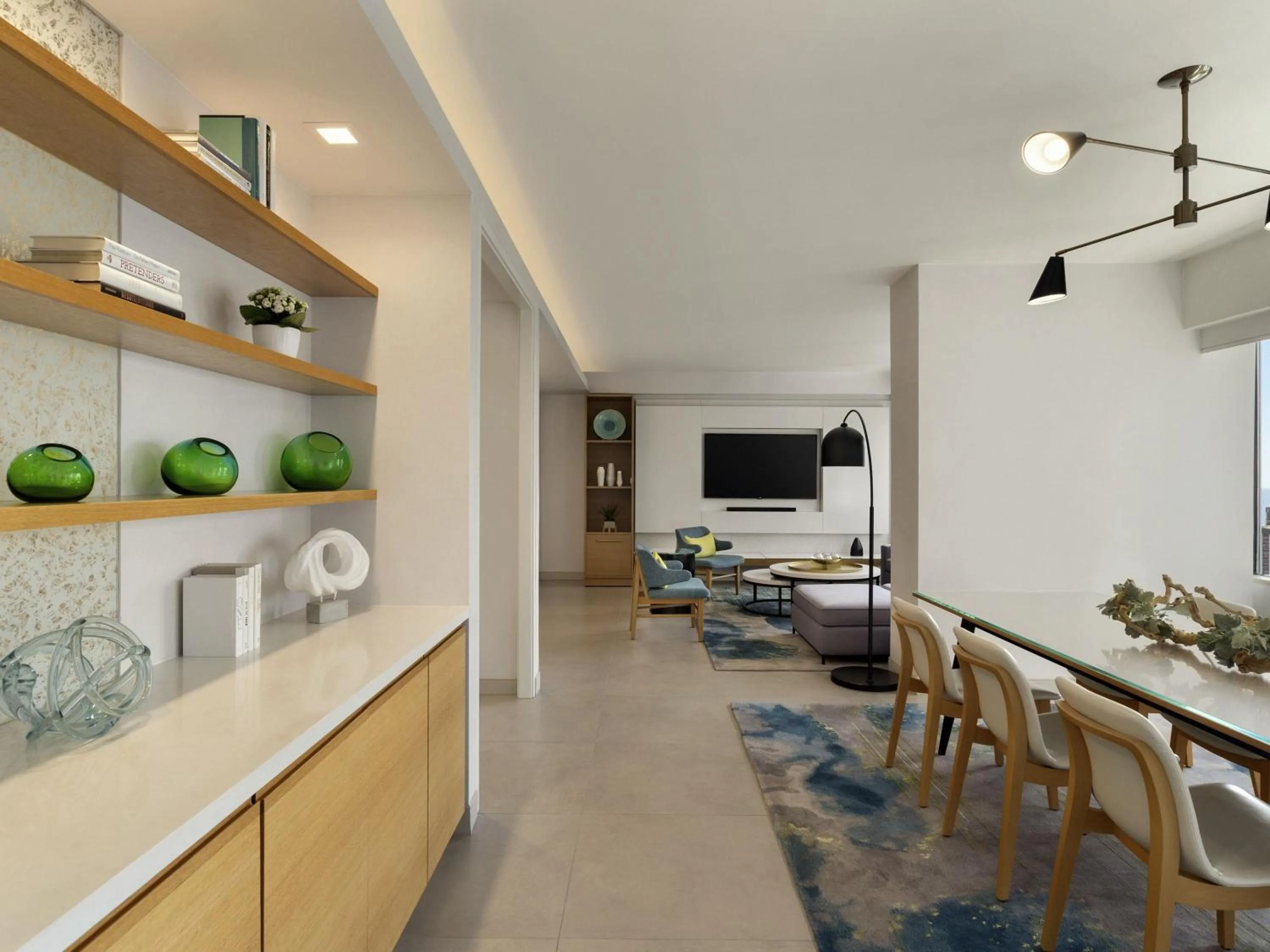 Bedroom in Swissotel Chicago