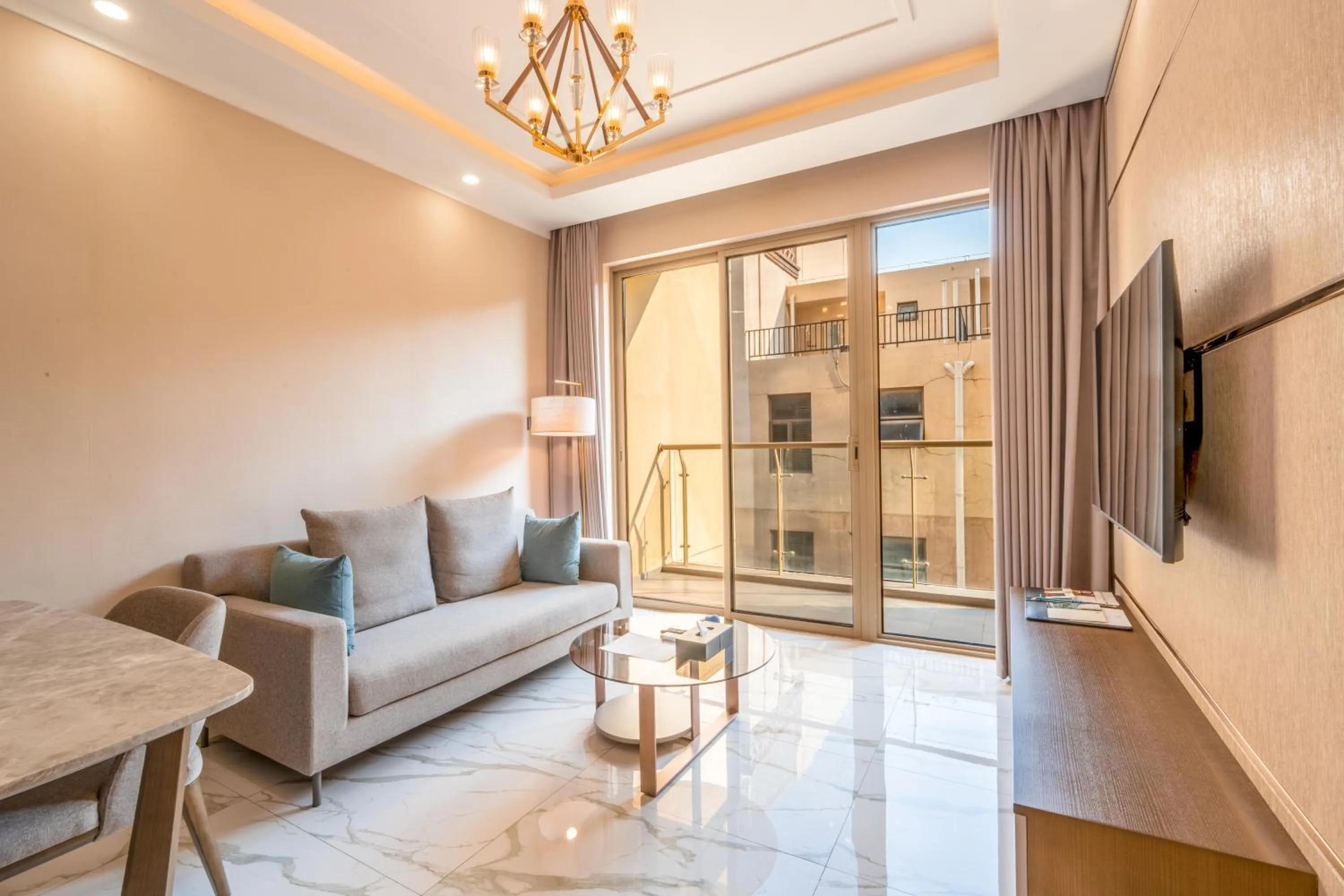 Living room in One Park Hotel & Residence