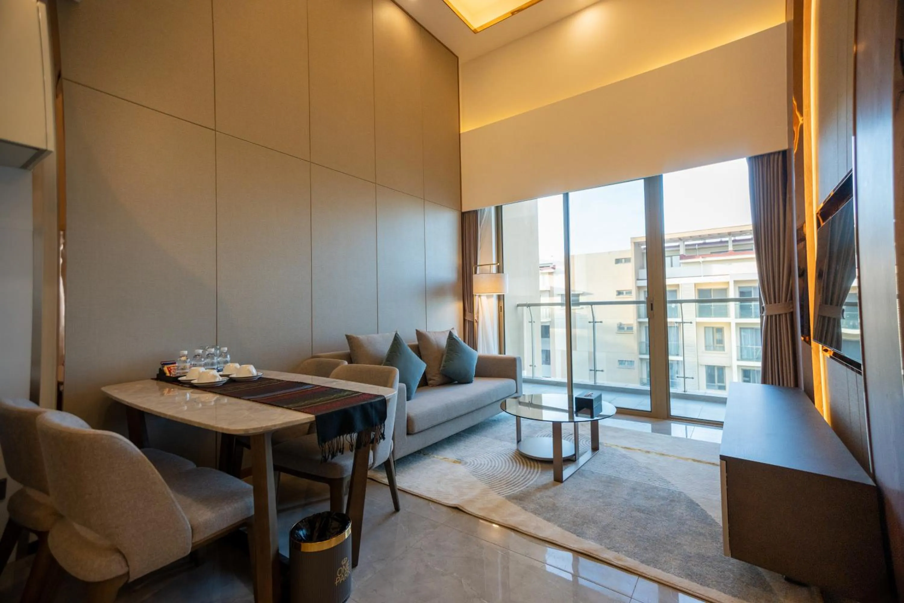 Living room in One Park Hotel & Residence