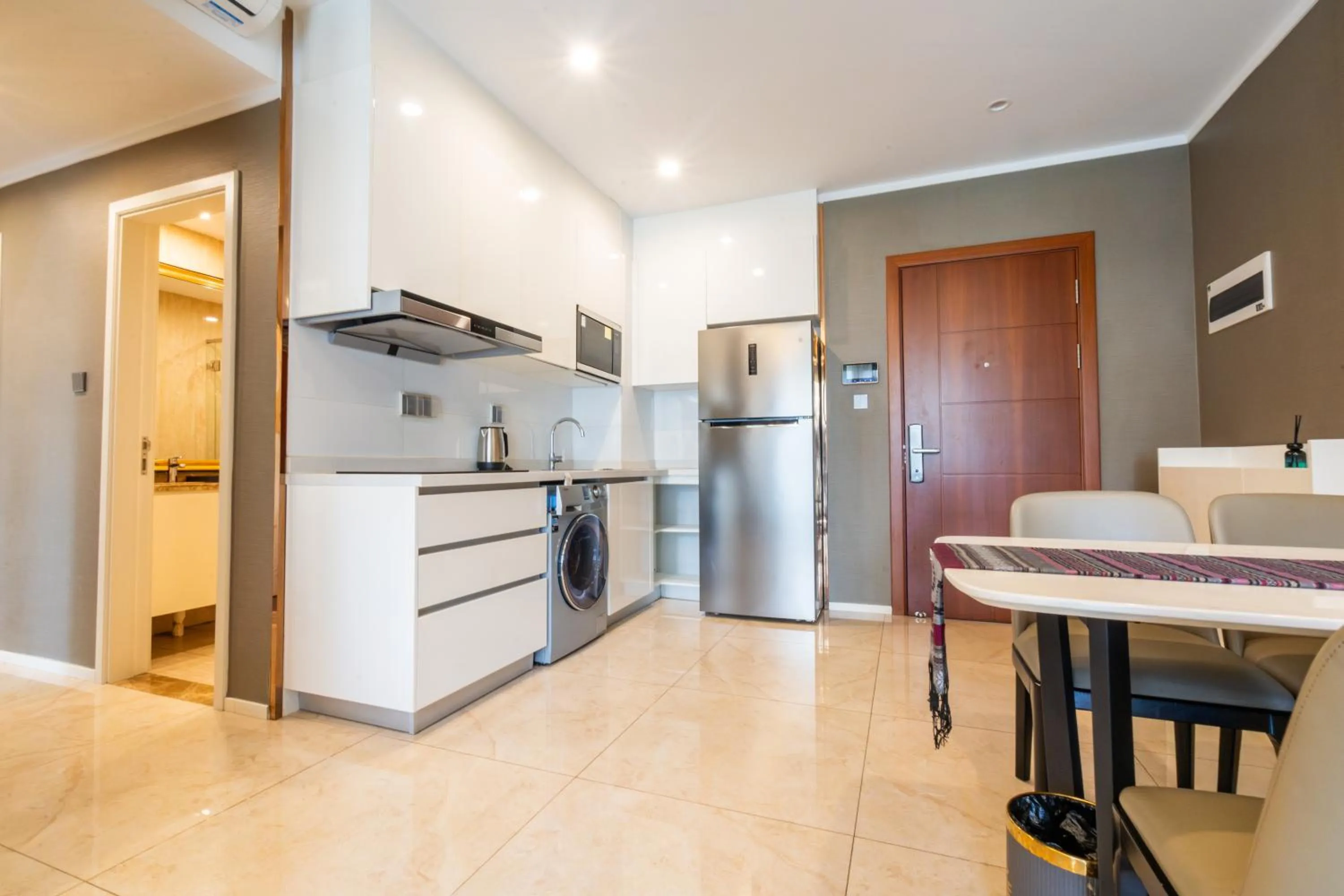 washing machine in One Park Hotel & Residence