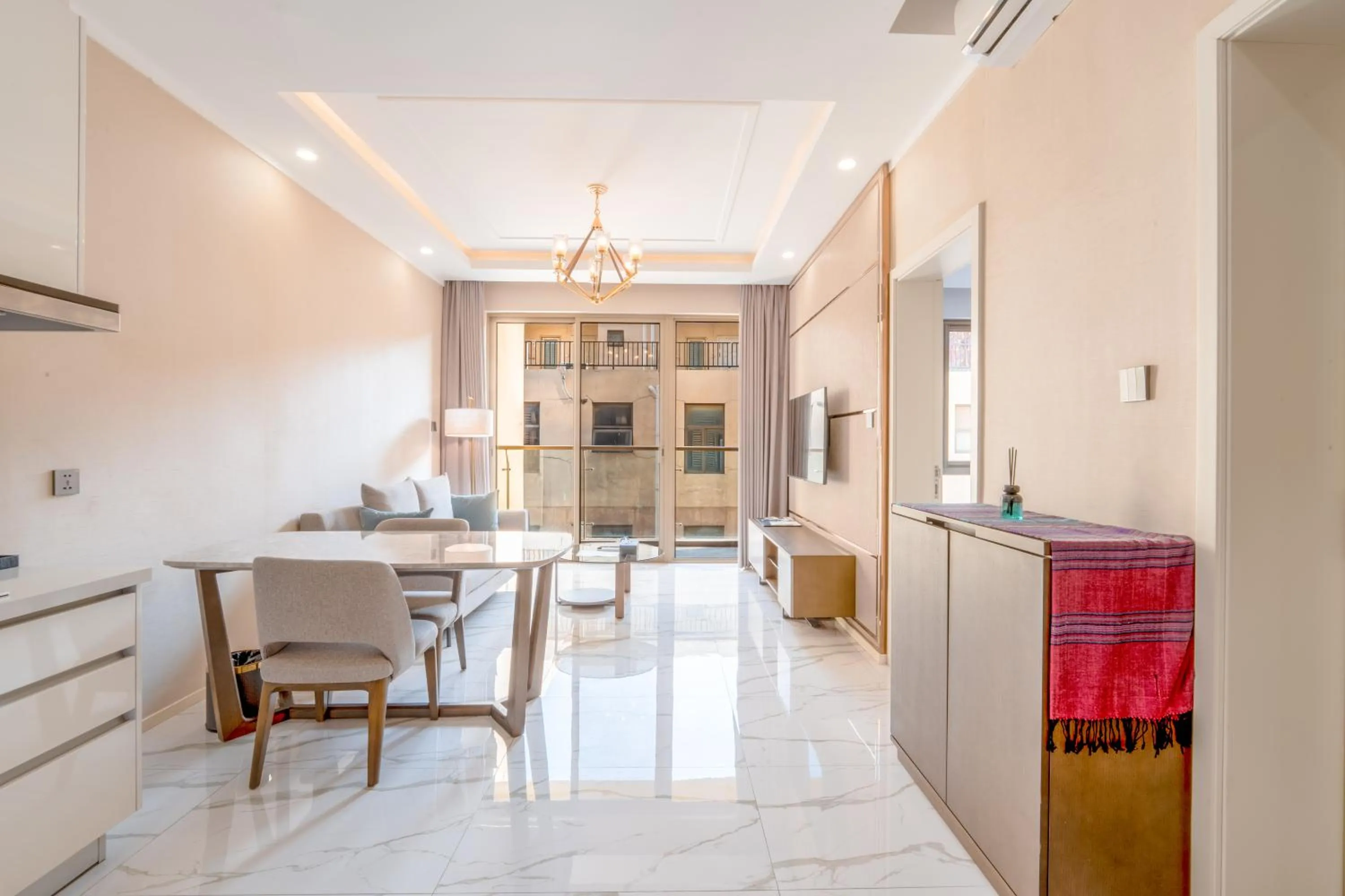 Living room in One Park Hotel & Residence