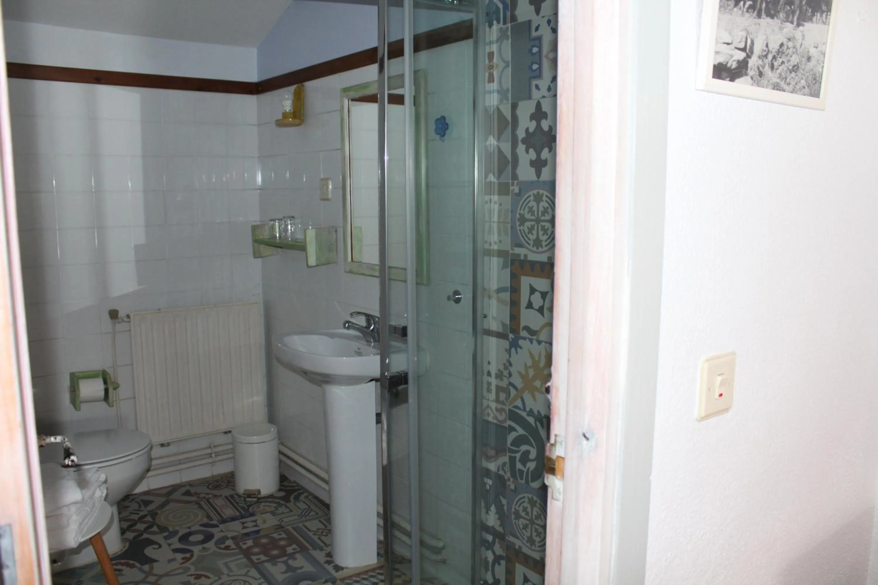 Bathroom in vaquero casa rural alquiler completo