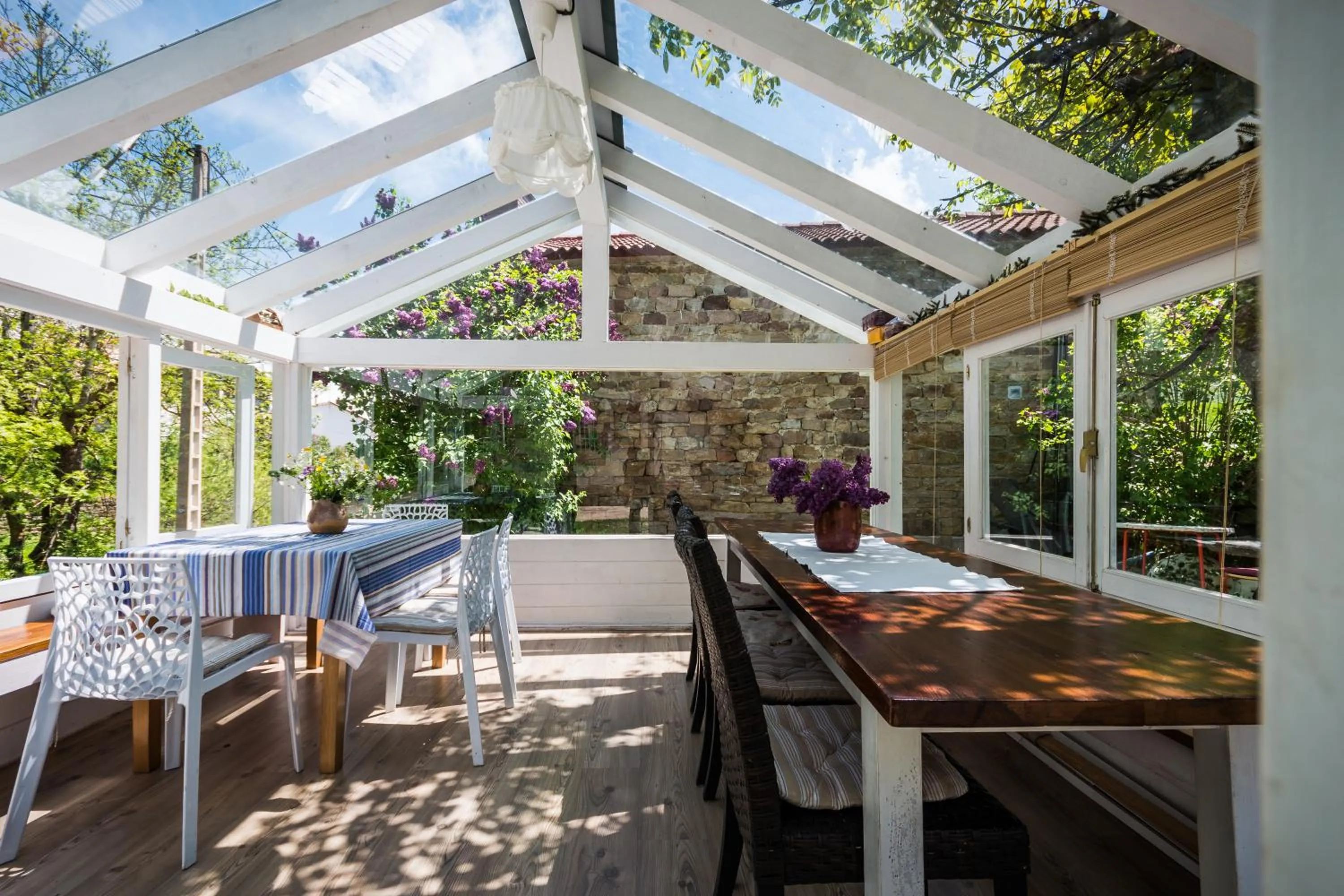 Patio in vaquero casa rural alquiler completo