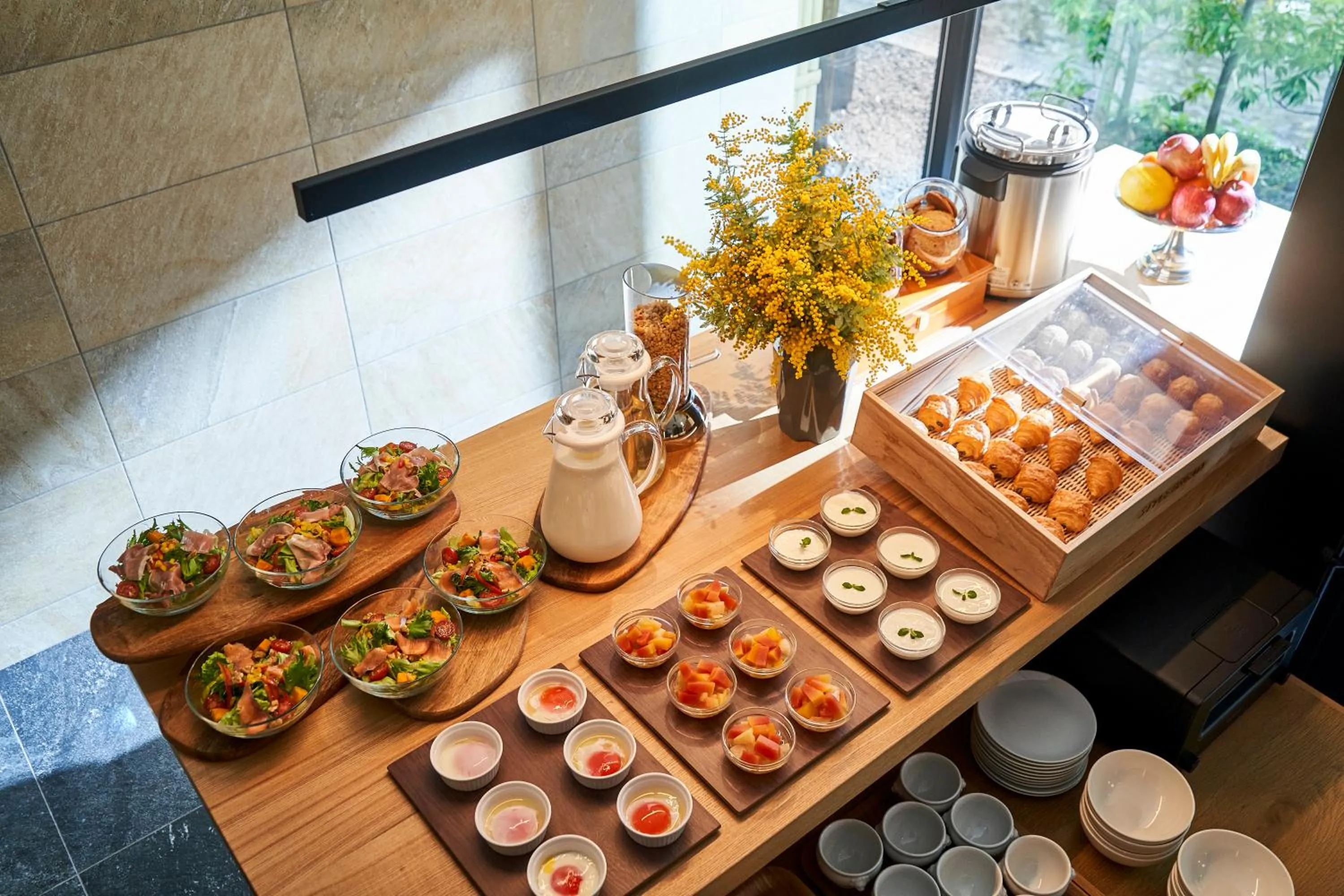 Breakfast in Tassel Hotel Sanjo Shirakawa