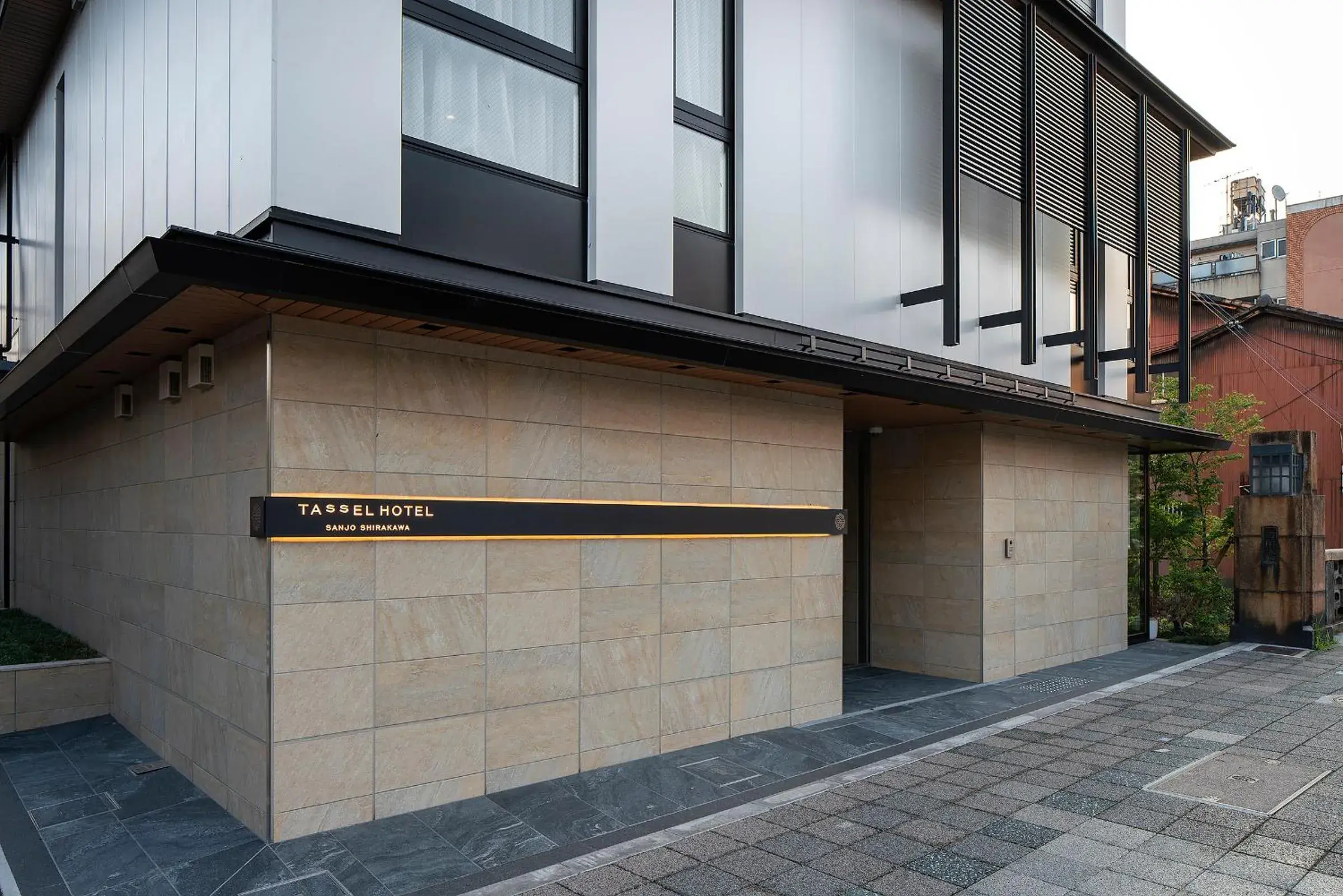 Facade/entrance, Property Building in Tassel Hotel Sanjo Shirakawa