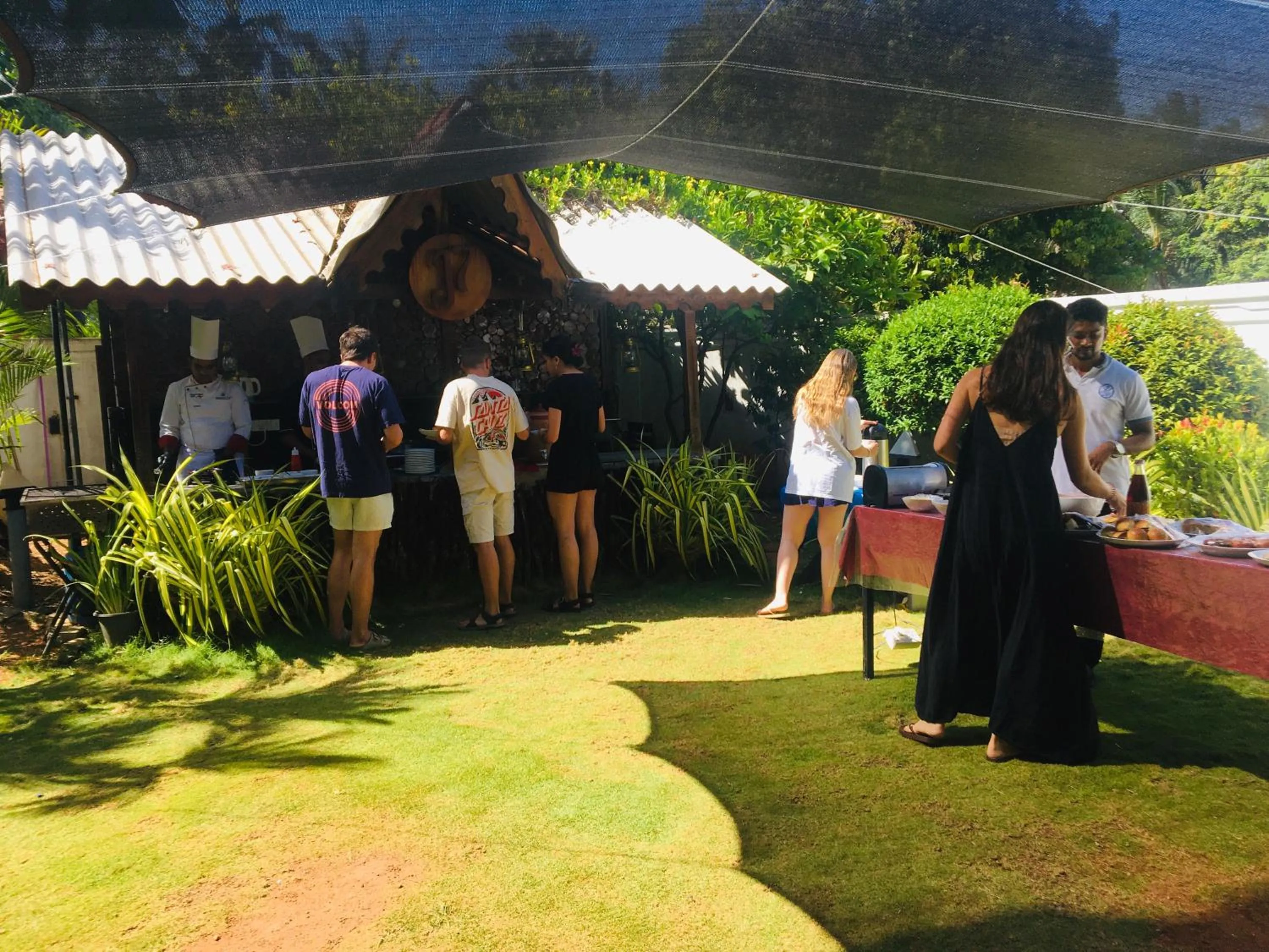 Breakfast in J7 Villaj Resort