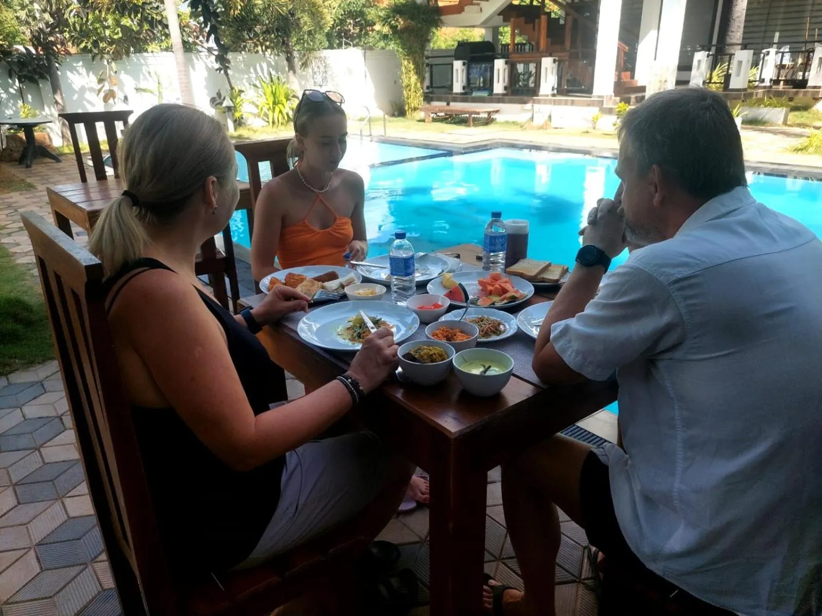 Breakfast in J7 Villaj Resort