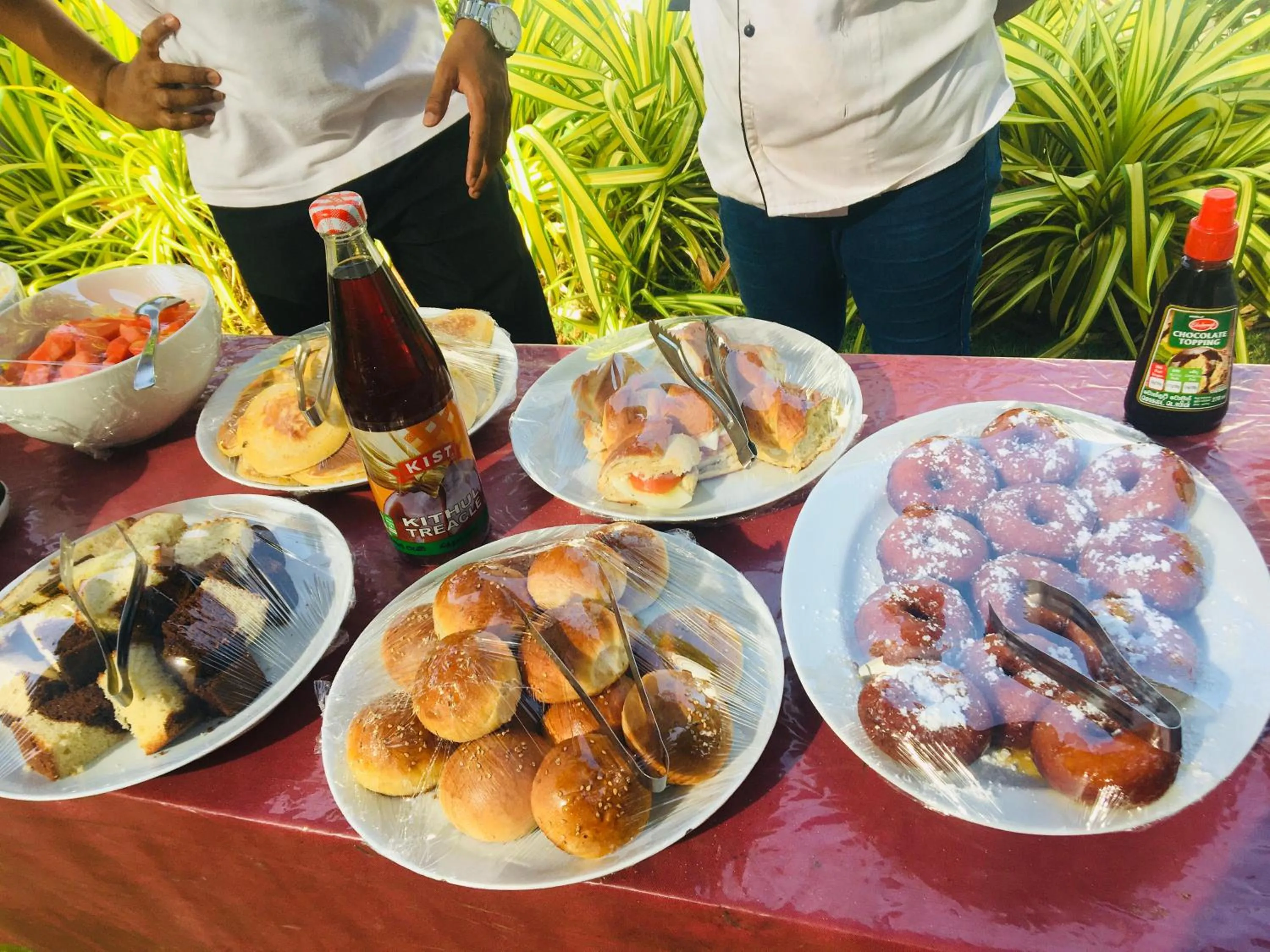 Breakfast in J7 Villaj Resort