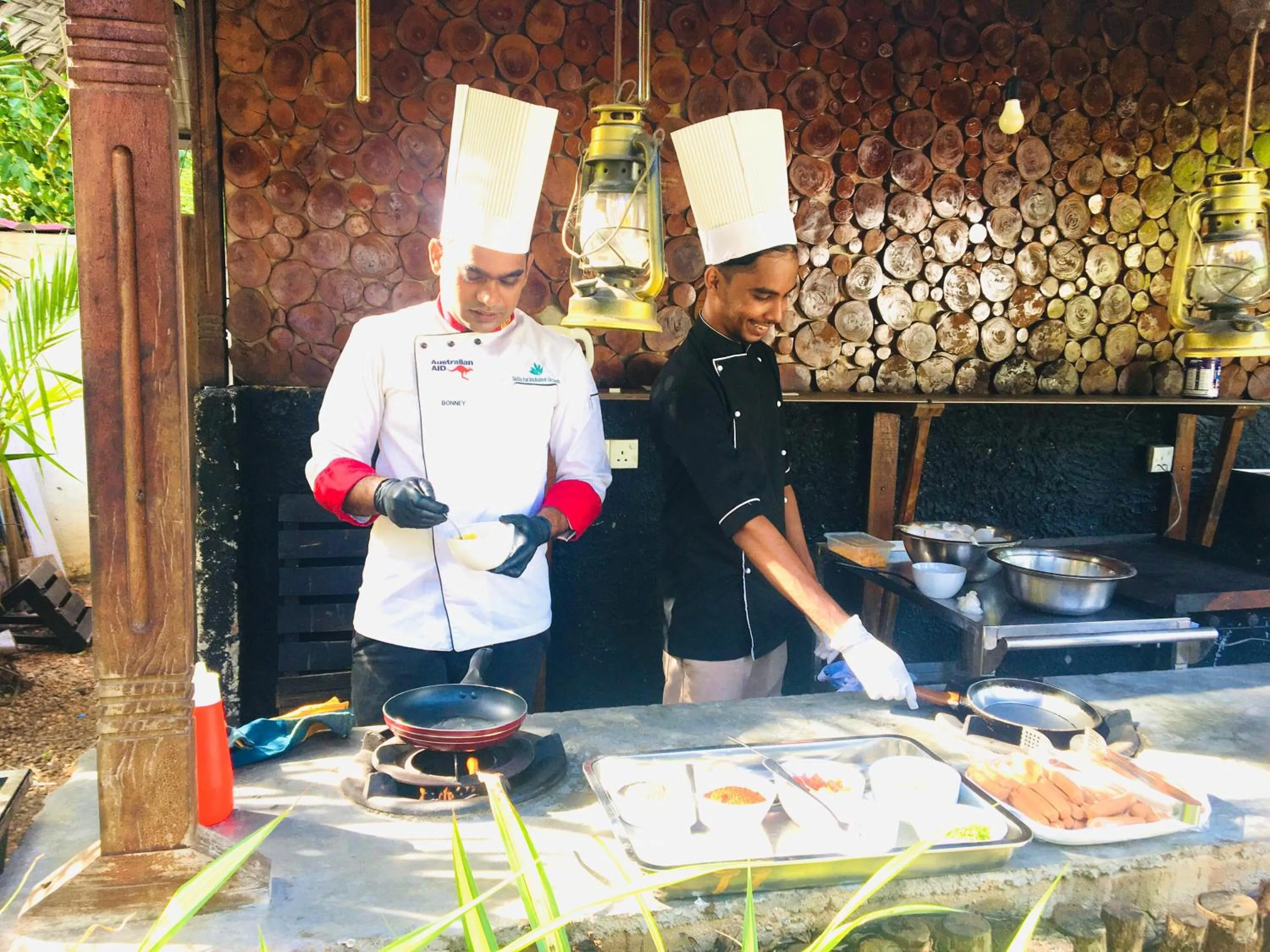 Breakfast in J7 Villaj Resort