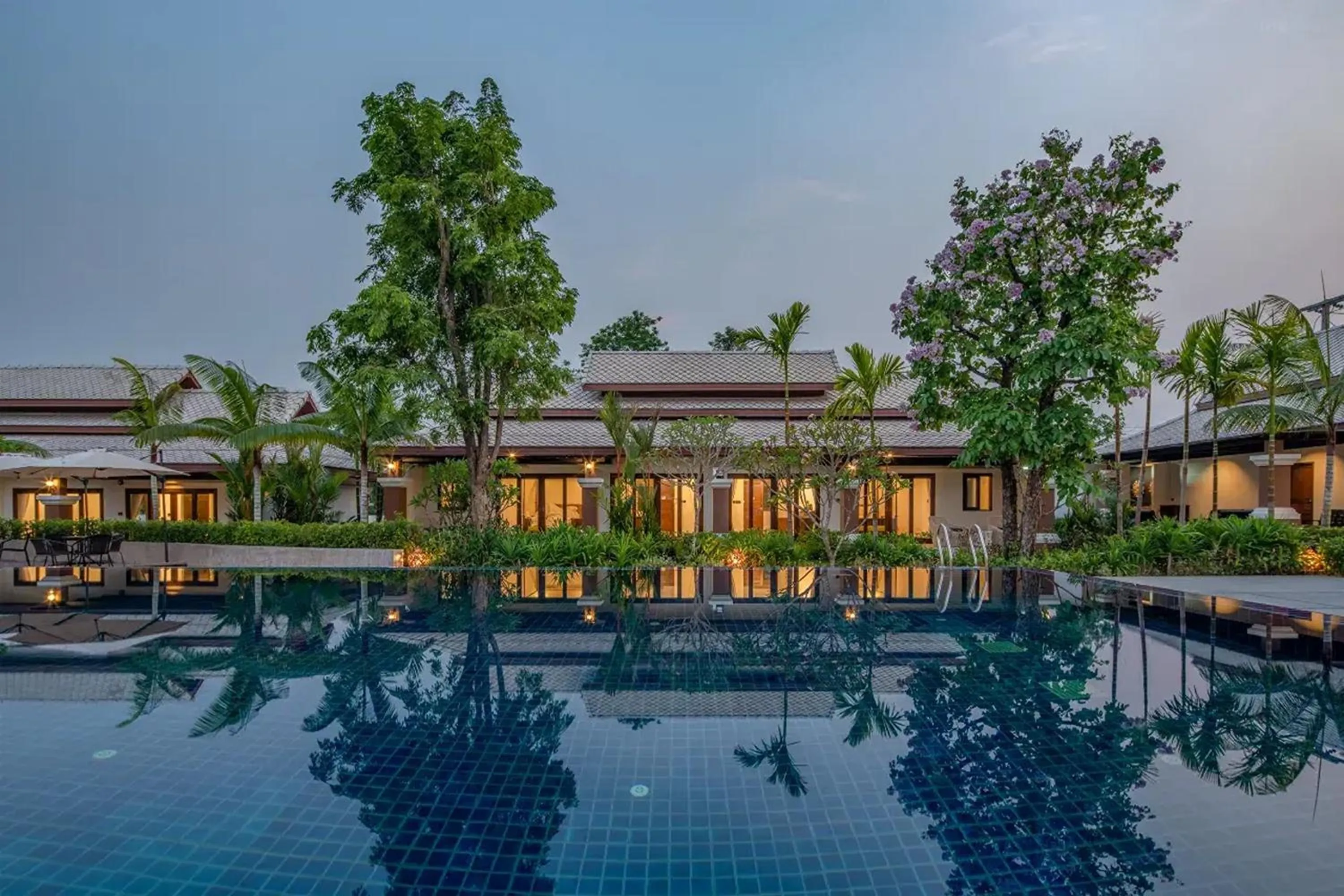 Swimming pool in Lanna Deer Resort Chiang Mai