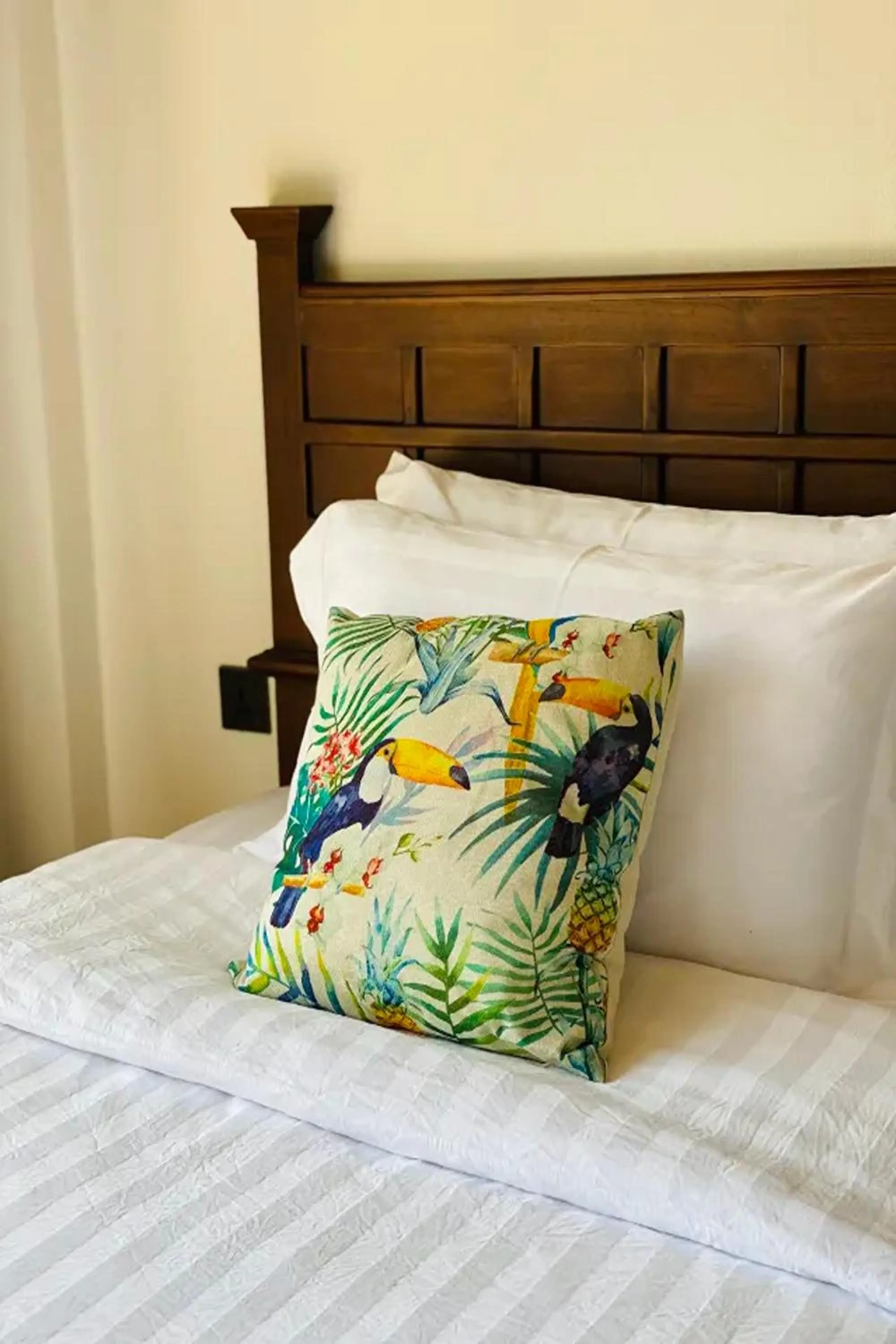 Bed in Lanna Deer Resort Chiang Mai