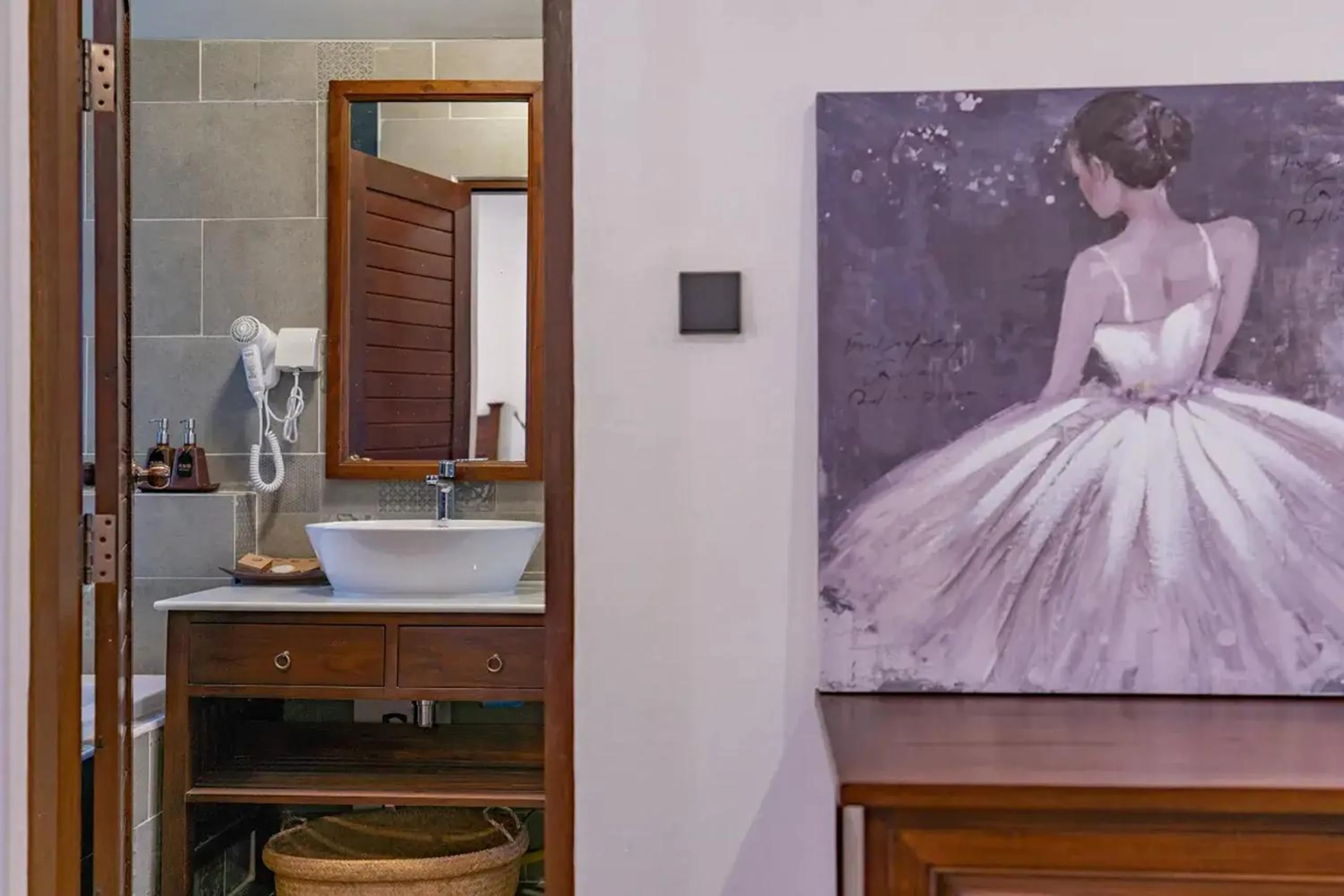 Decorative detail in Lanna Deer Resort Chiang Mai