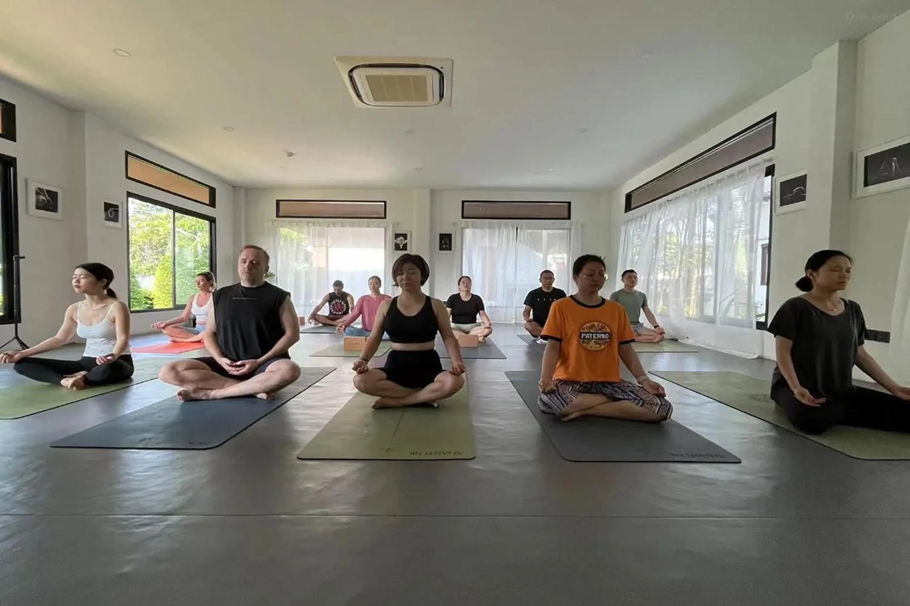 group of guests in Lanna Deer Resort Chiang Mai