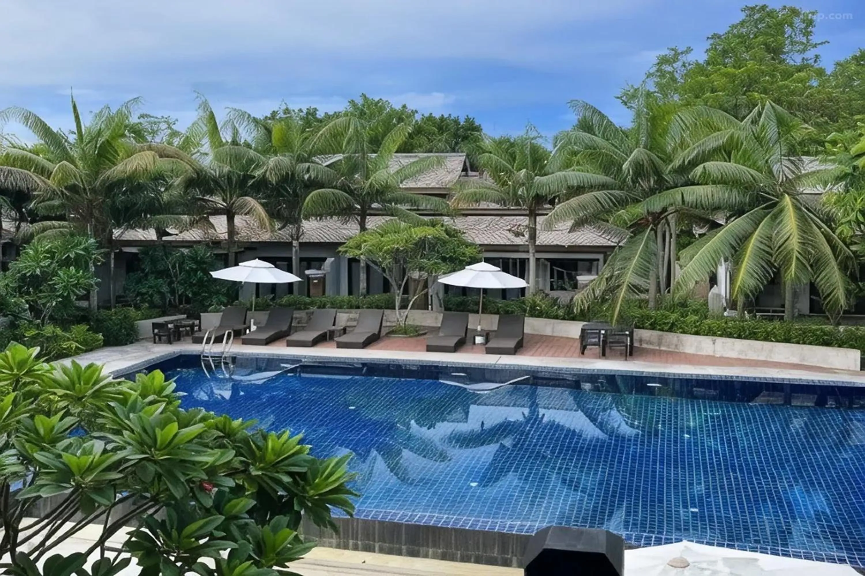Swimming pool in Lanna Deer Resort Chiang Mai