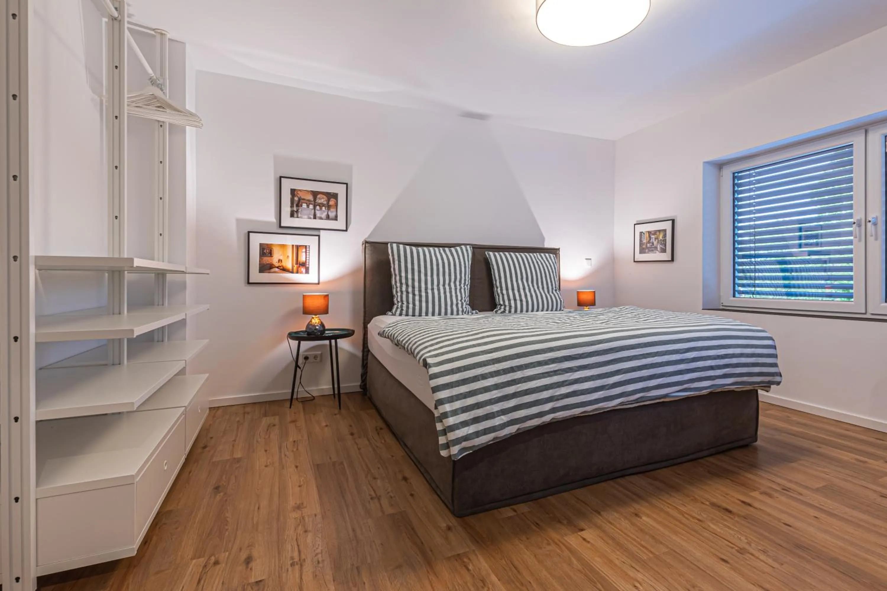 Bed in B26 Apartments - Unterwegs zu Hause