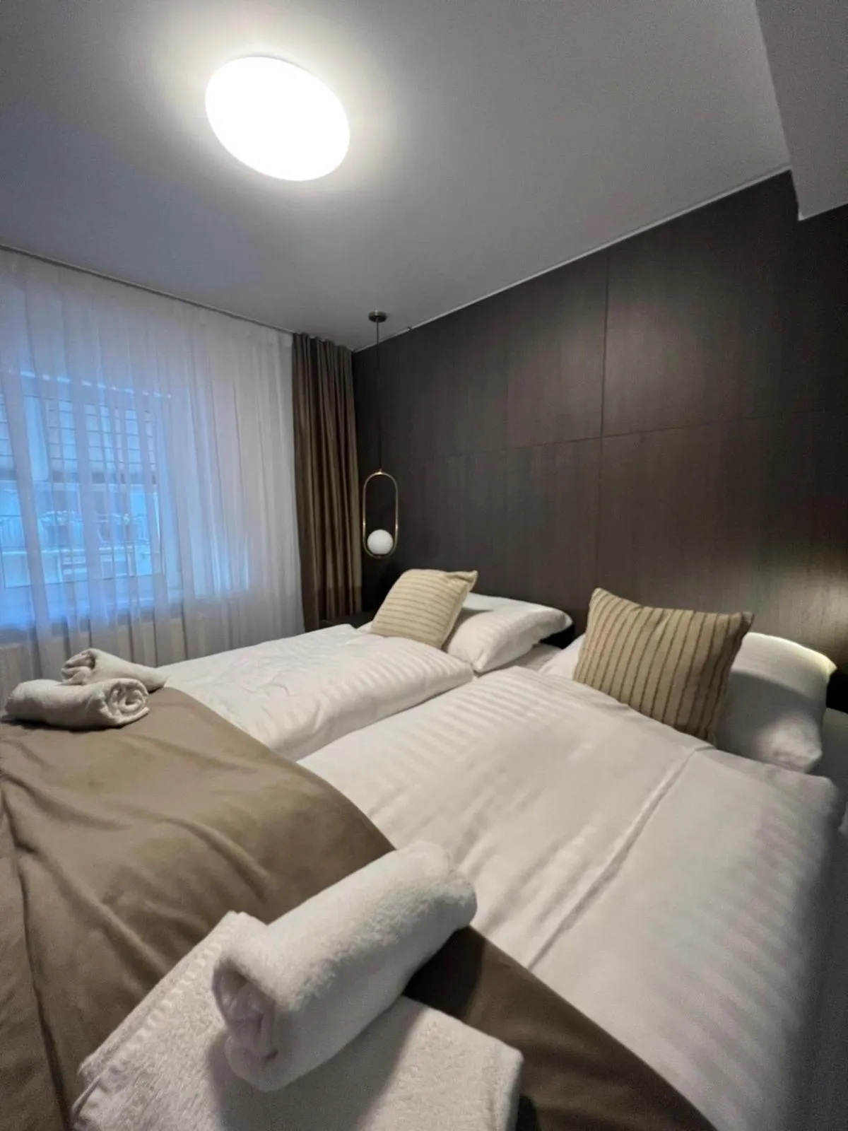 Bed in Hotel Harmshof Bispingen