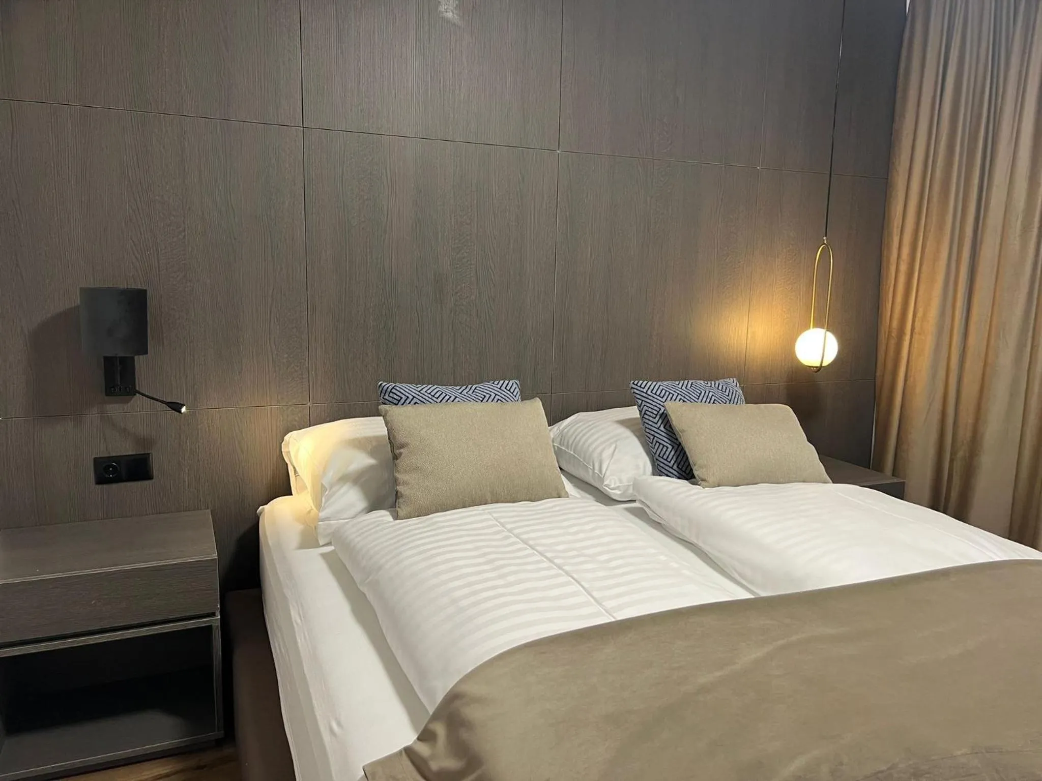 Bed in Hotel Harmshof Bispingen