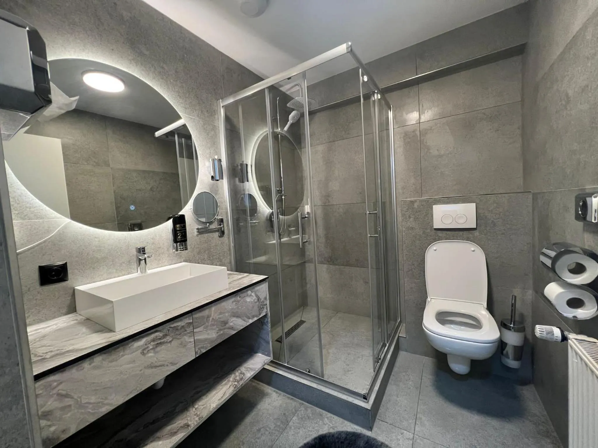 Bathroom in Hotel Harmshof Bispingen