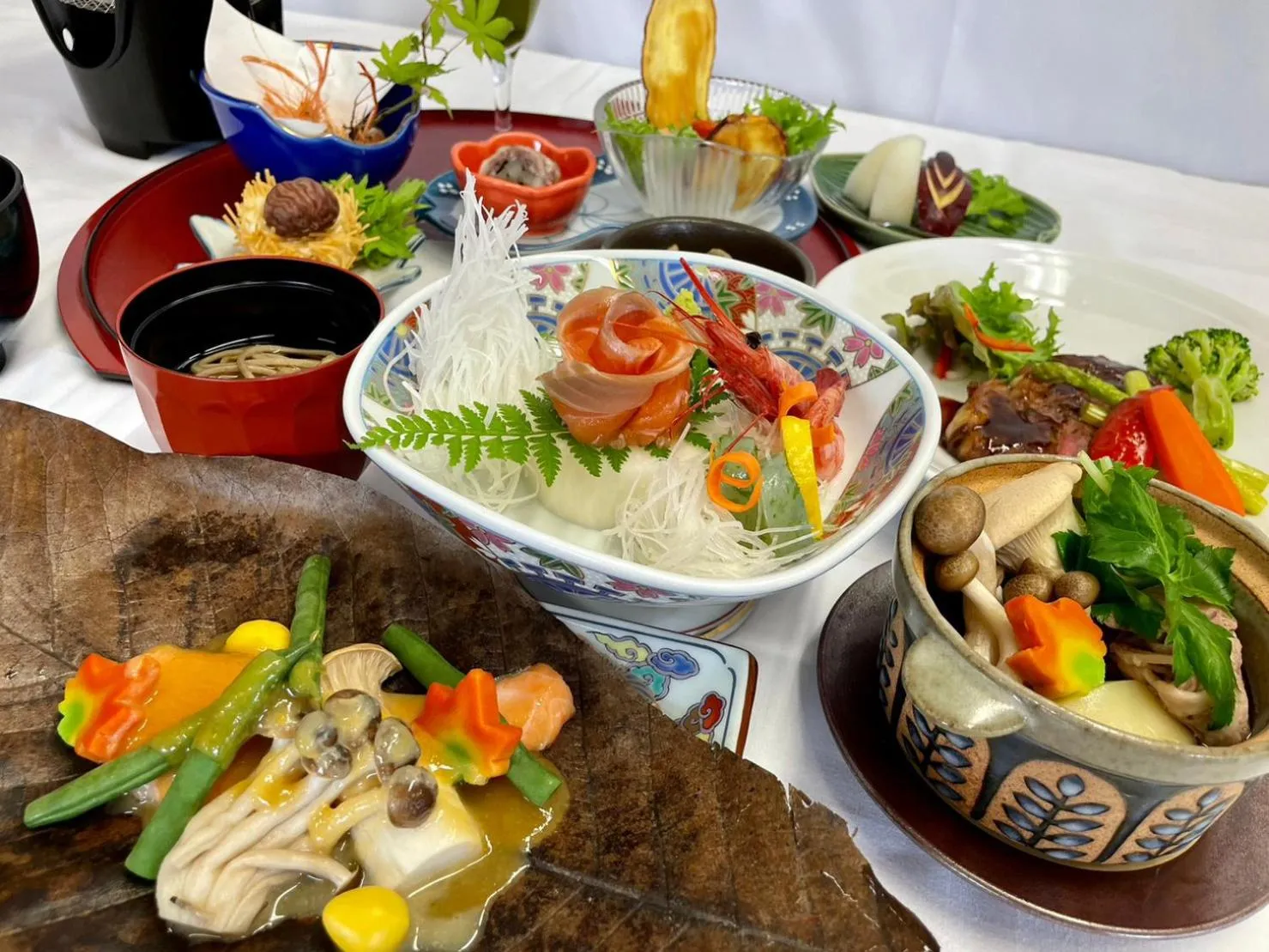 Dinner in Lake Side Nikko Hotel