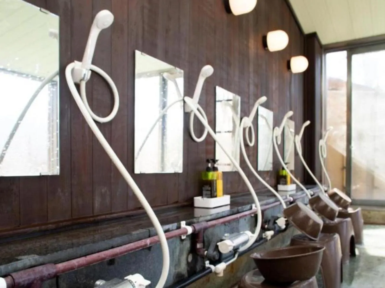 Hot Spring Bath in Lake Side Nikko Hotel