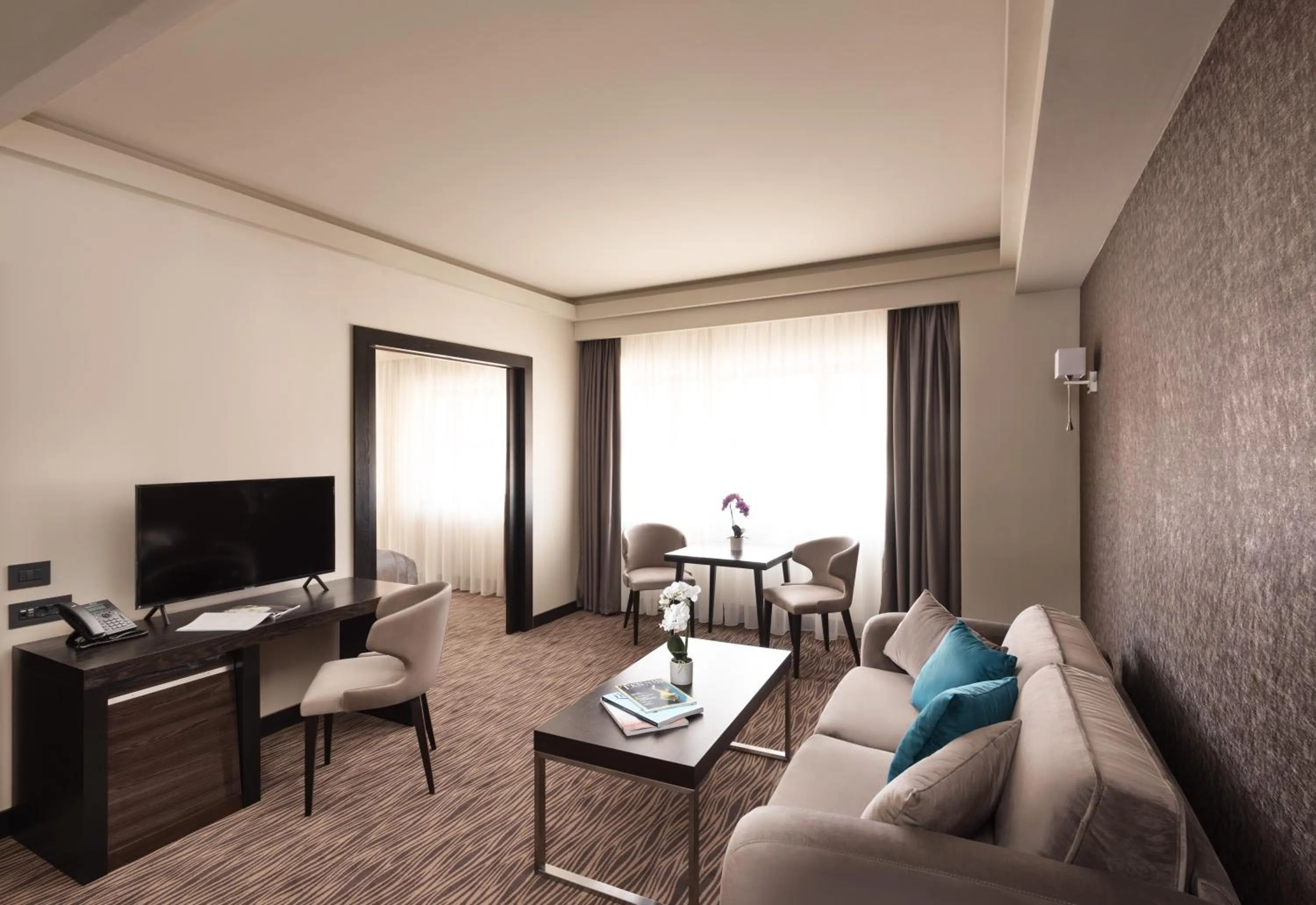 People in Old Town Hotel