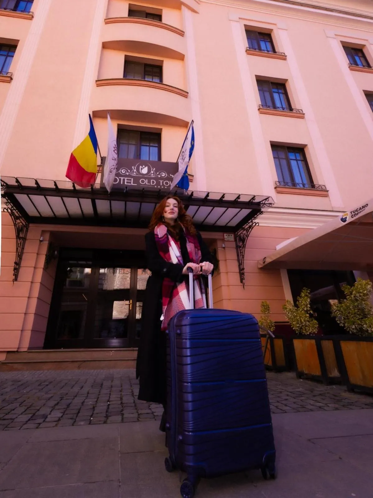 People in Old Town Hotel