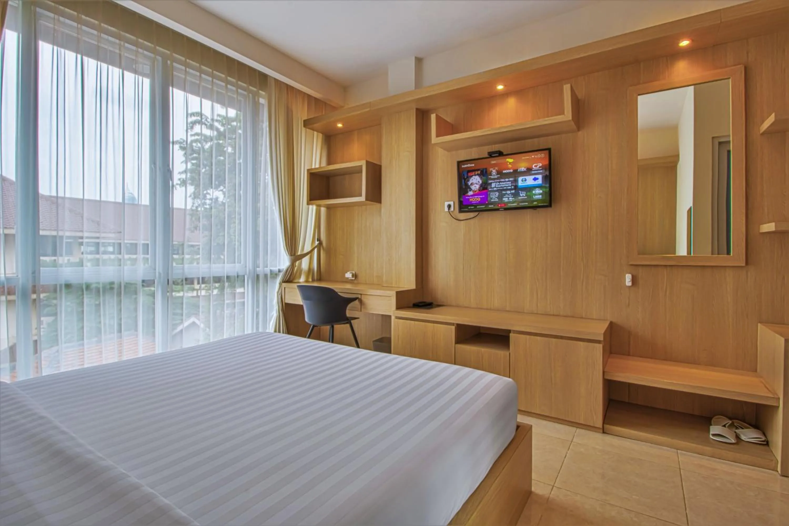 Bed in D Padmaya Residence