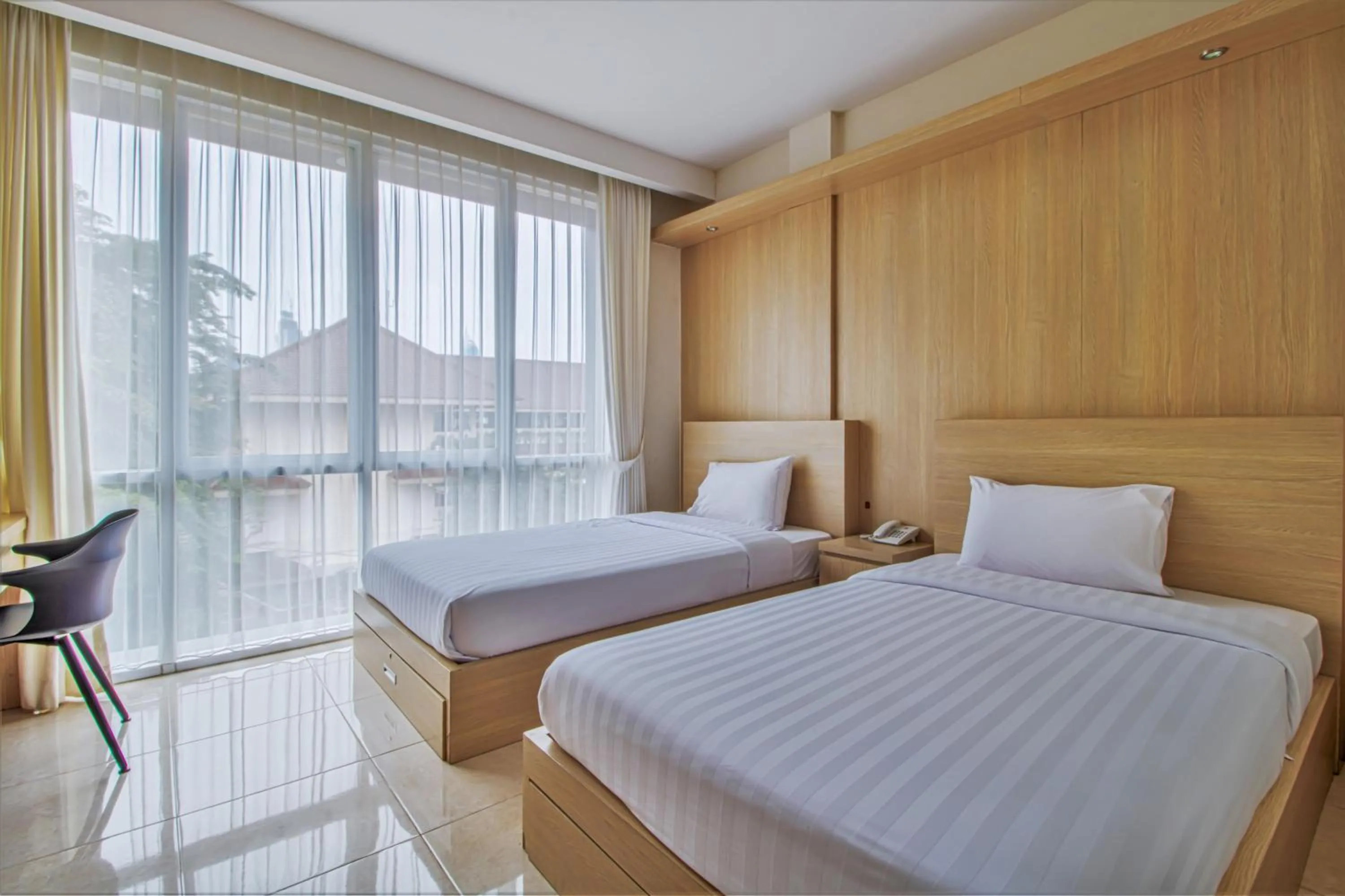 Bed in D Padmaya Residence